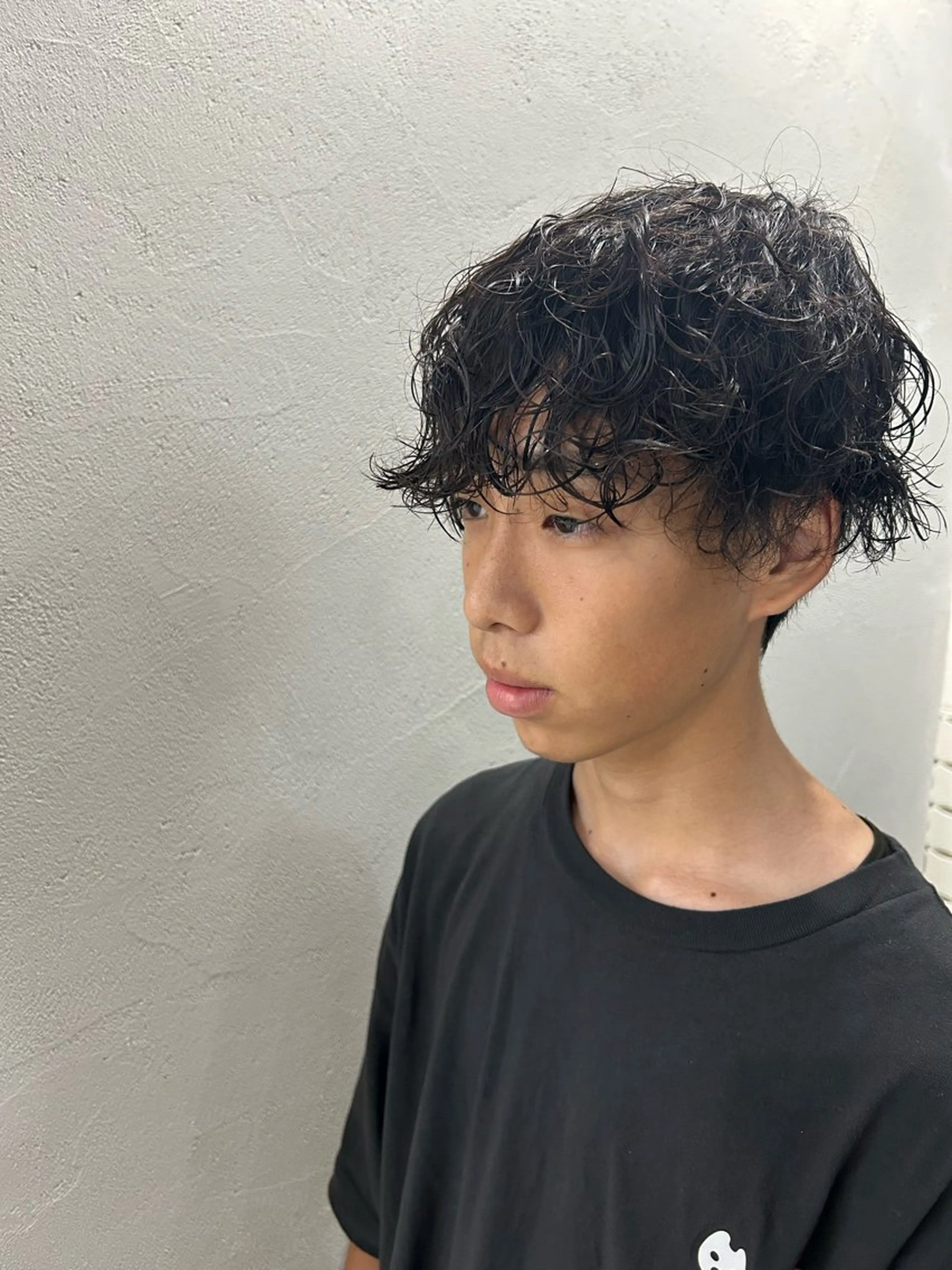 パーマの写真