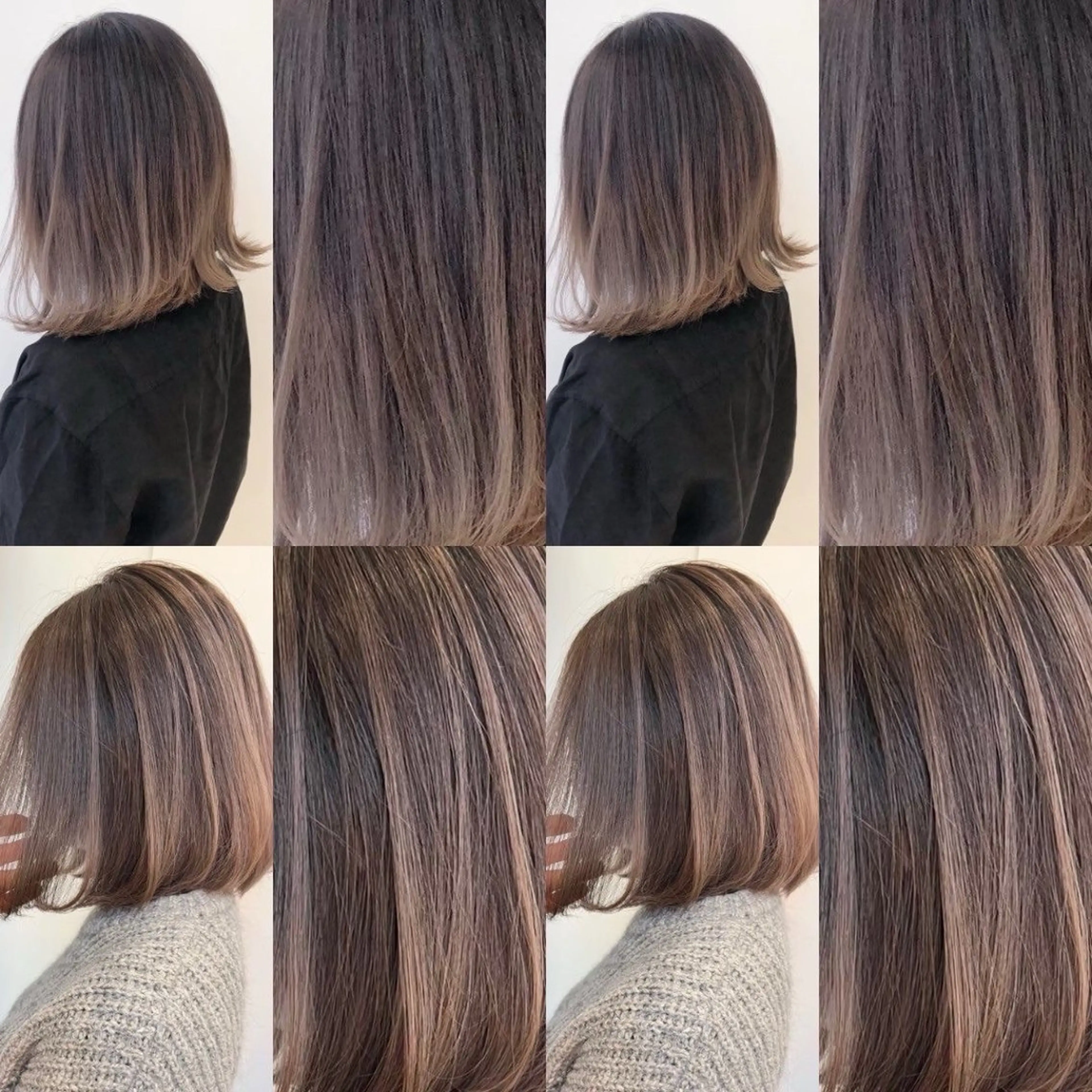 ロング カラー ヘアカラー ✨韓国艶髪✨ケア ブリーチ🫧アキラのヘアスタイル