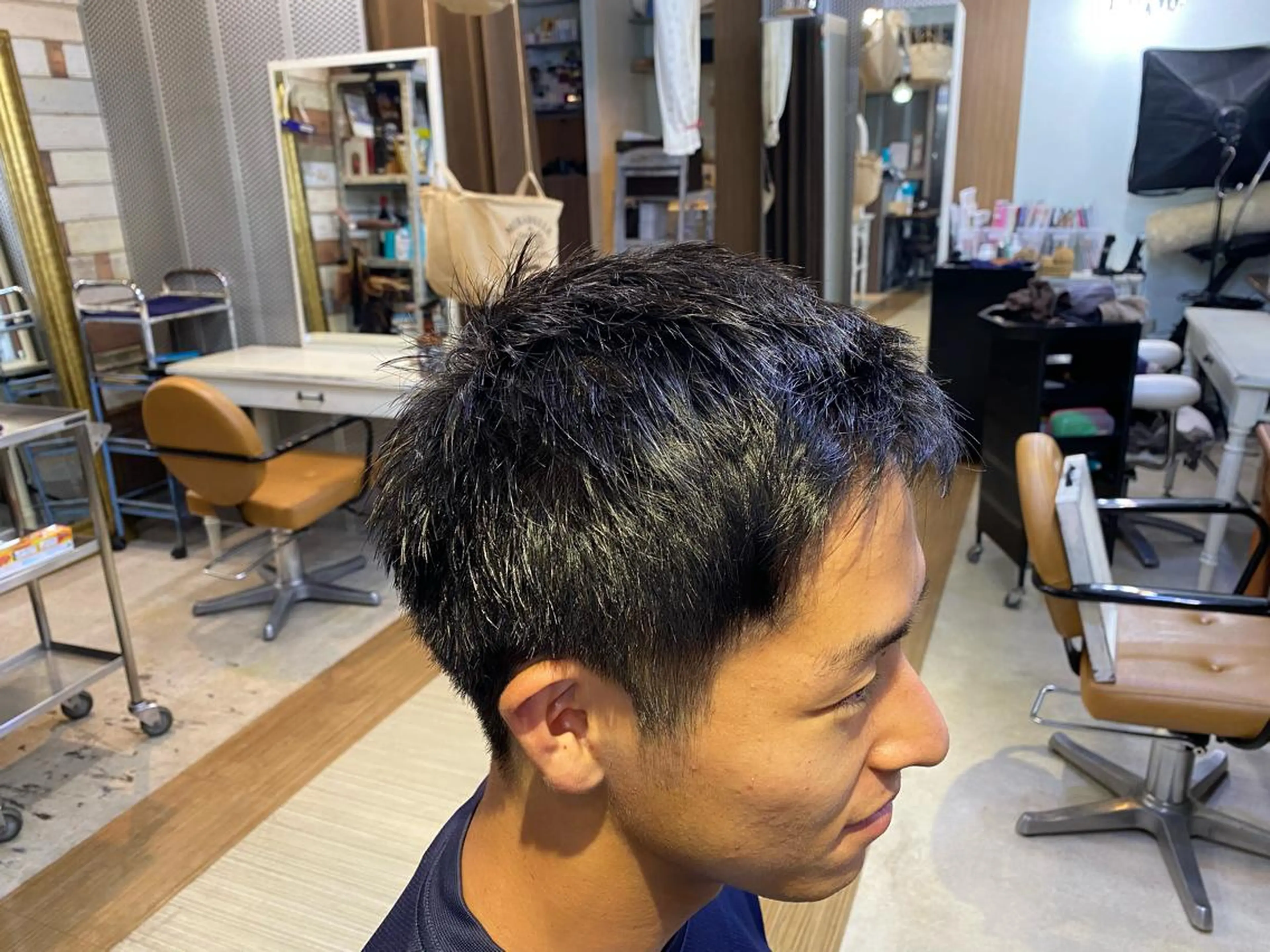 ショート メンズ ツーブロック 刈り上げ sora所属・廣瀬 瞳のヘアスタイル