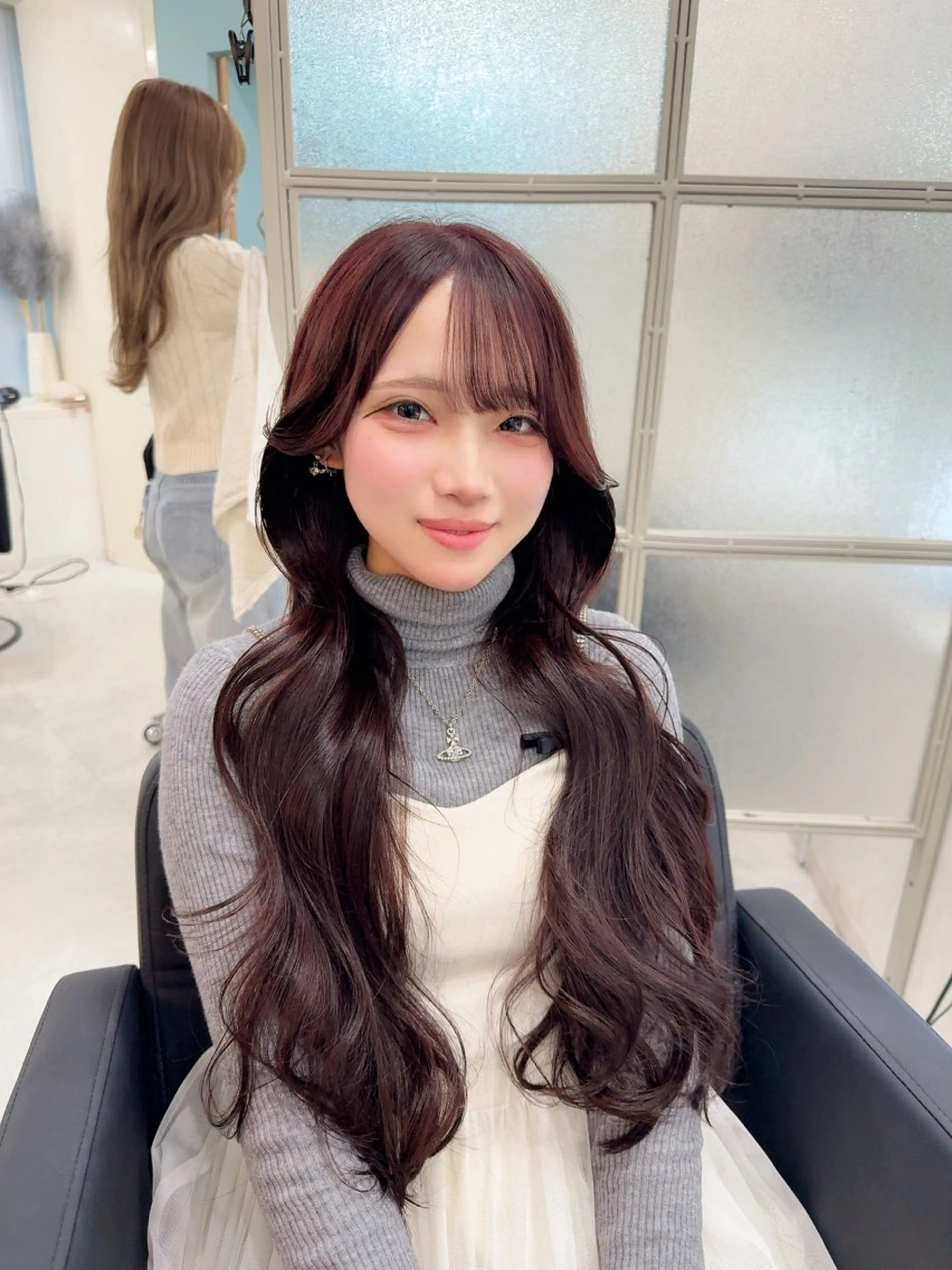 ロング MAHO/透明感カラ ー/髪質改善🍒のヘアスタイル