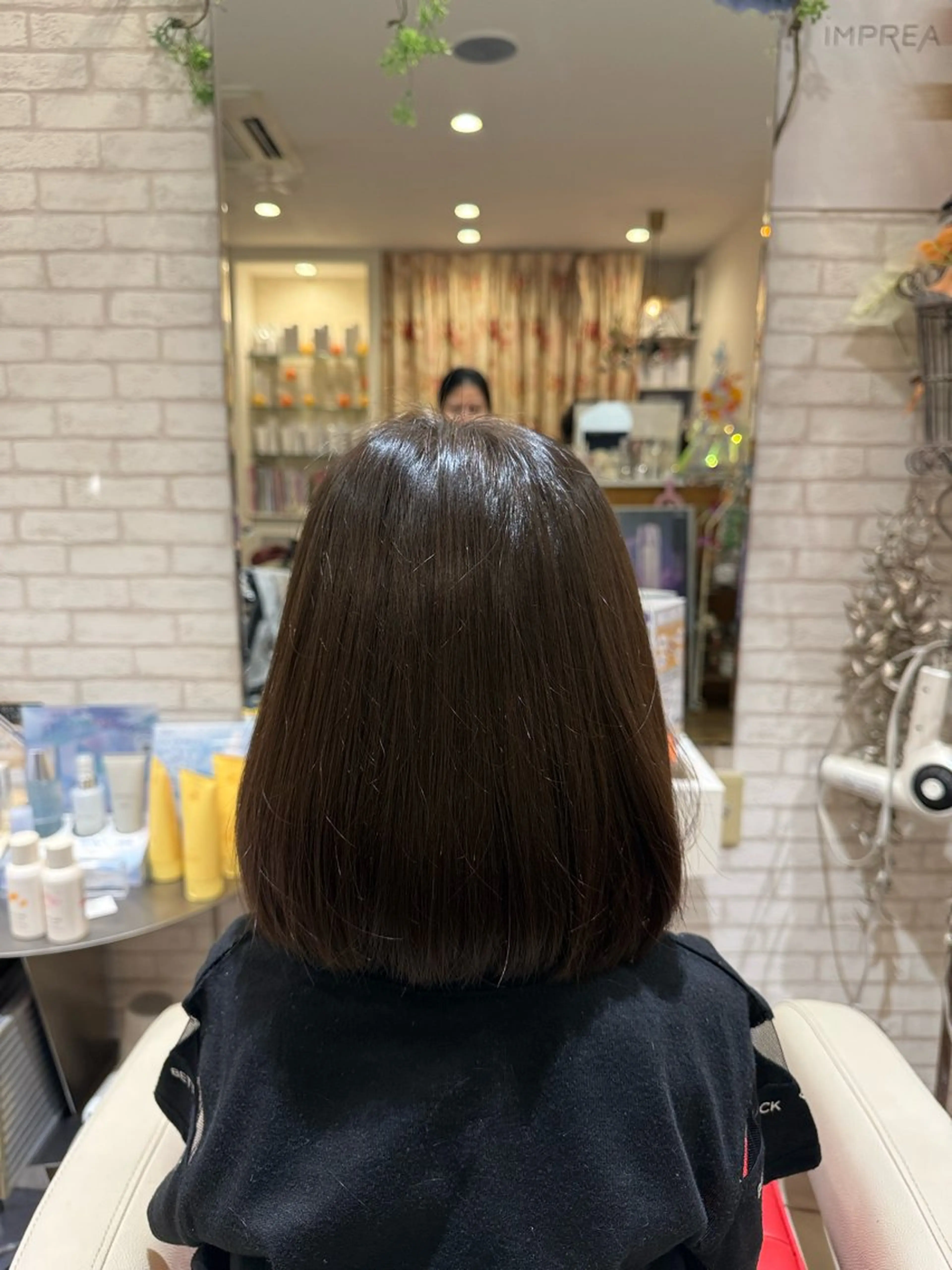 ミディアム キッズ ボブ 学生 stella所属・三木 絵未奈のヘアスタイル