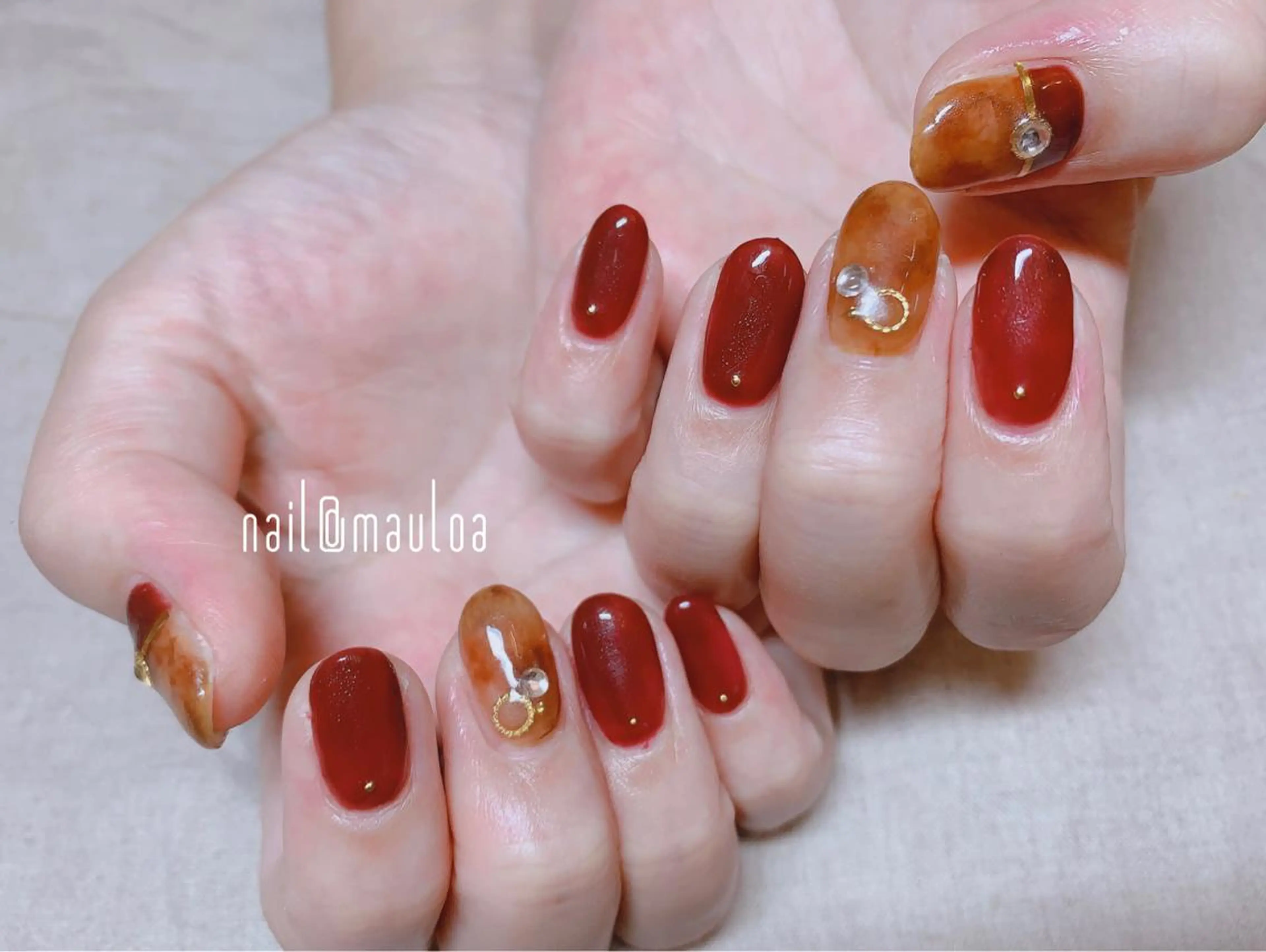 ネイル べっ甲ネイル pipi..所属・pipi ..のネイルデザイン