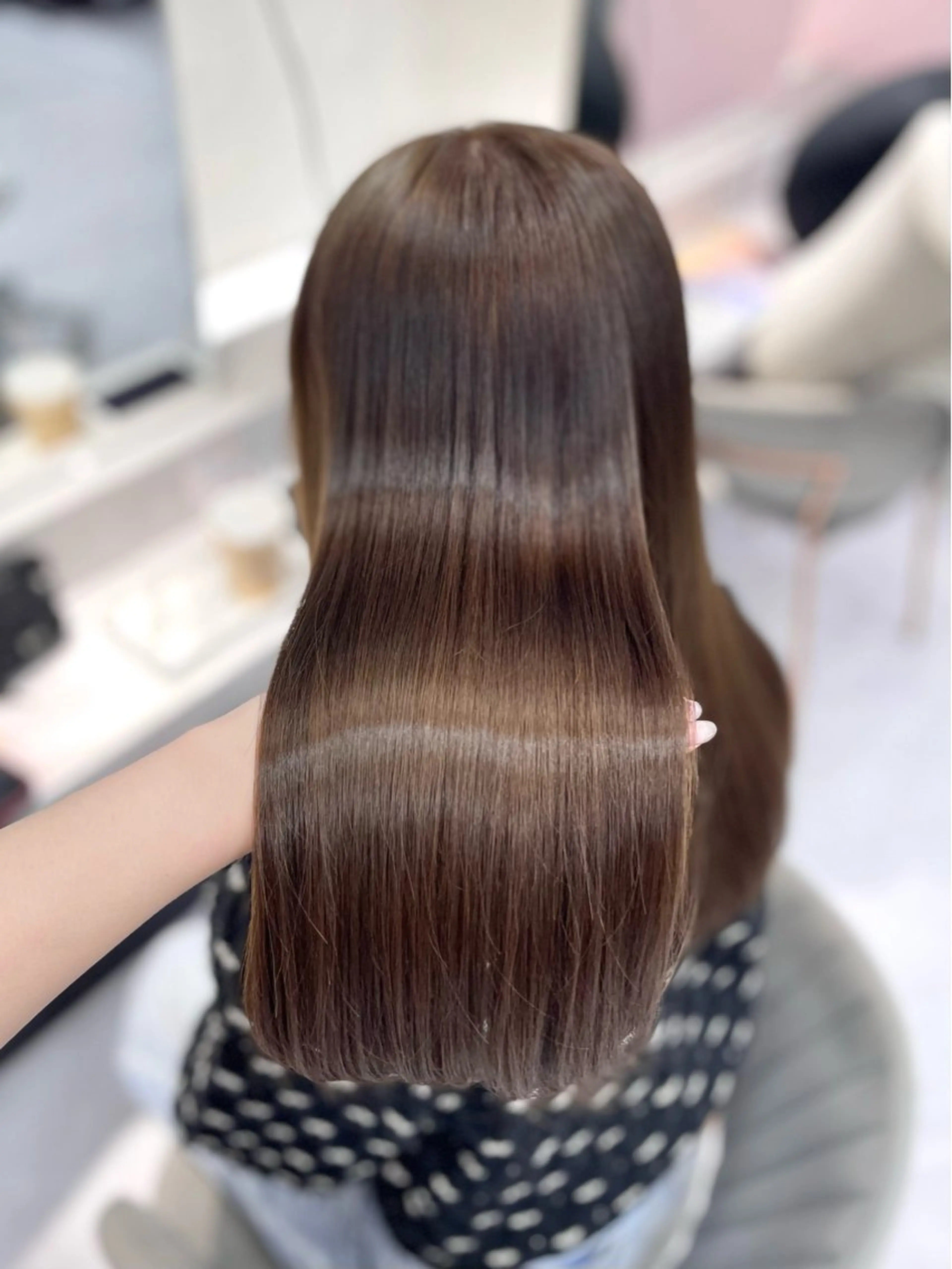 ♡ 【梅雨で広がる髪に】似合わせカット＋プレミアム髪質改善￥22550→￥19800 ♡の写真