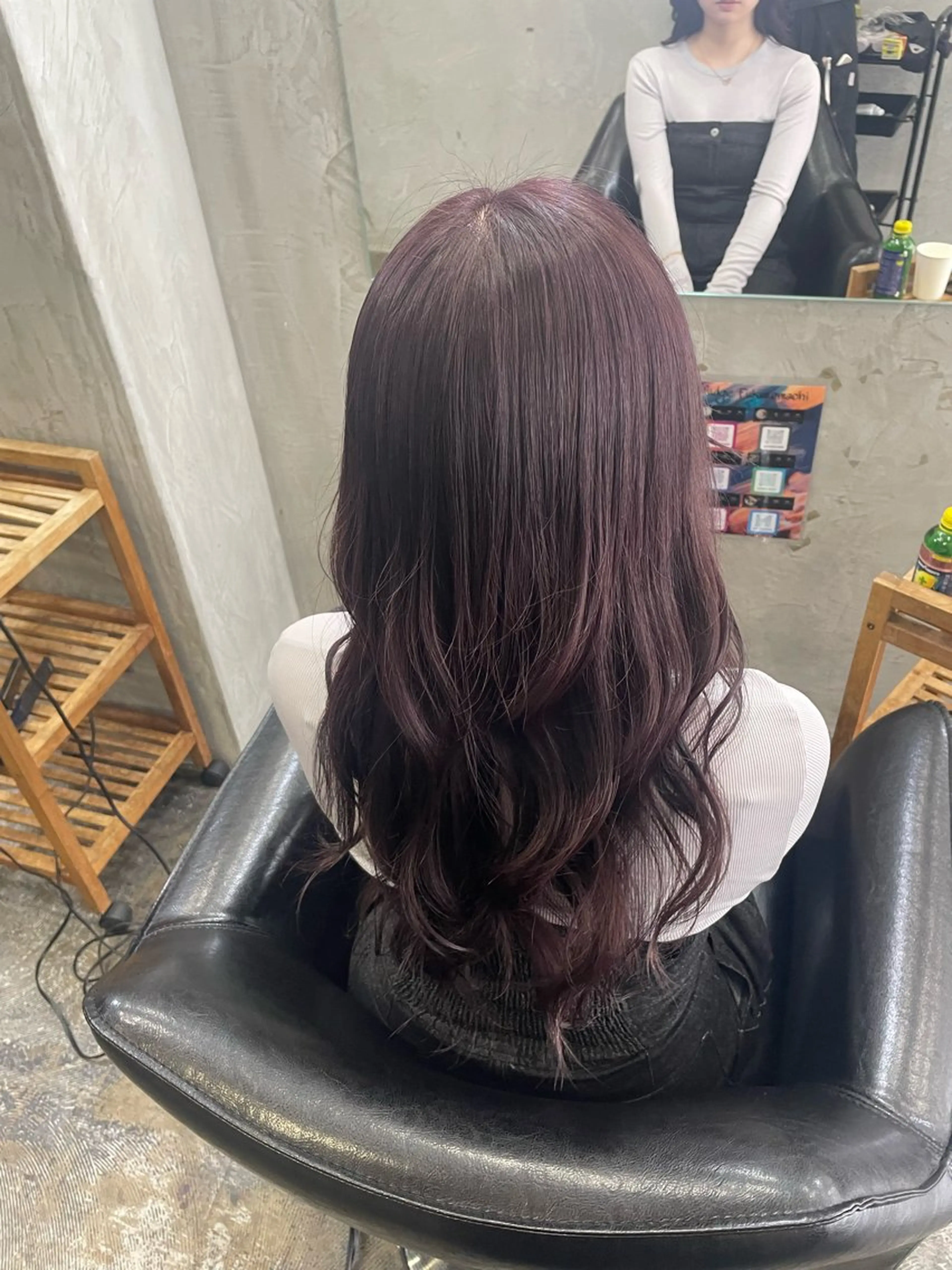 ロング ヘアカラー MaisonHALU さくらのヘアスタイル