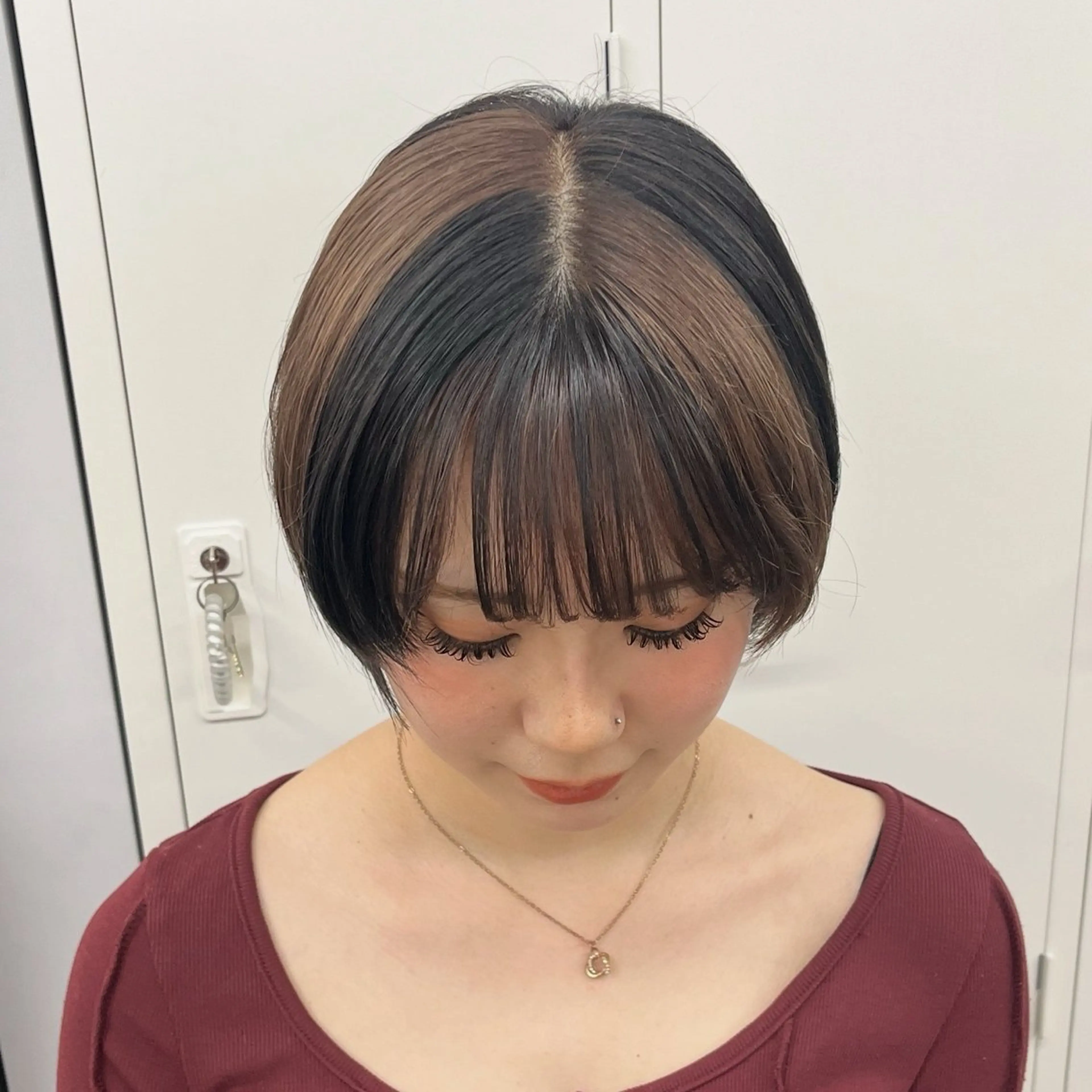 ショート ヘアカラー 🦖🤎艶暖色カラー 🤎🔅honokaのヘアスタイル