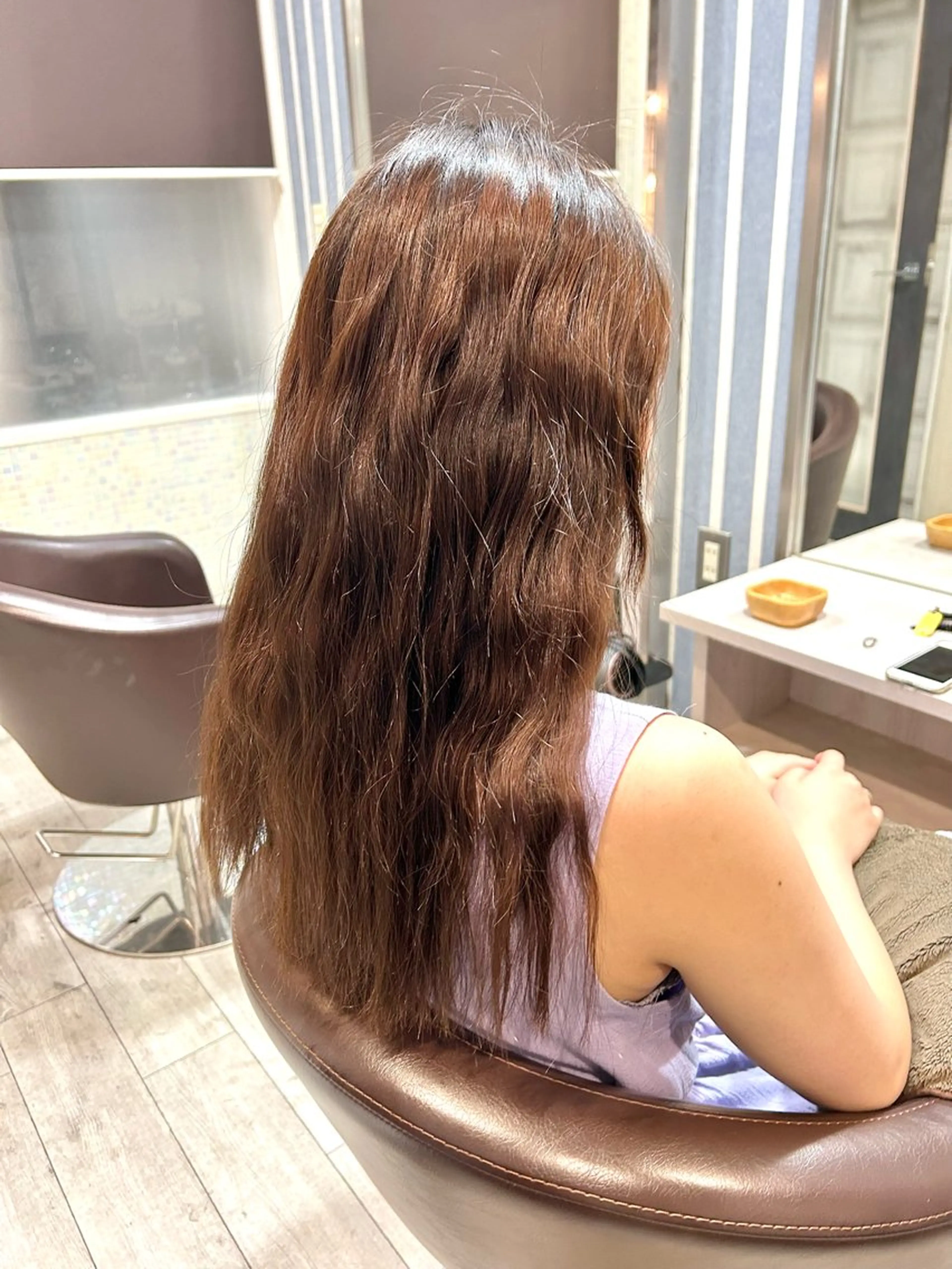 ロング 縮毛矯正 miku 🍑髪質改善サロンのヘアスタイル