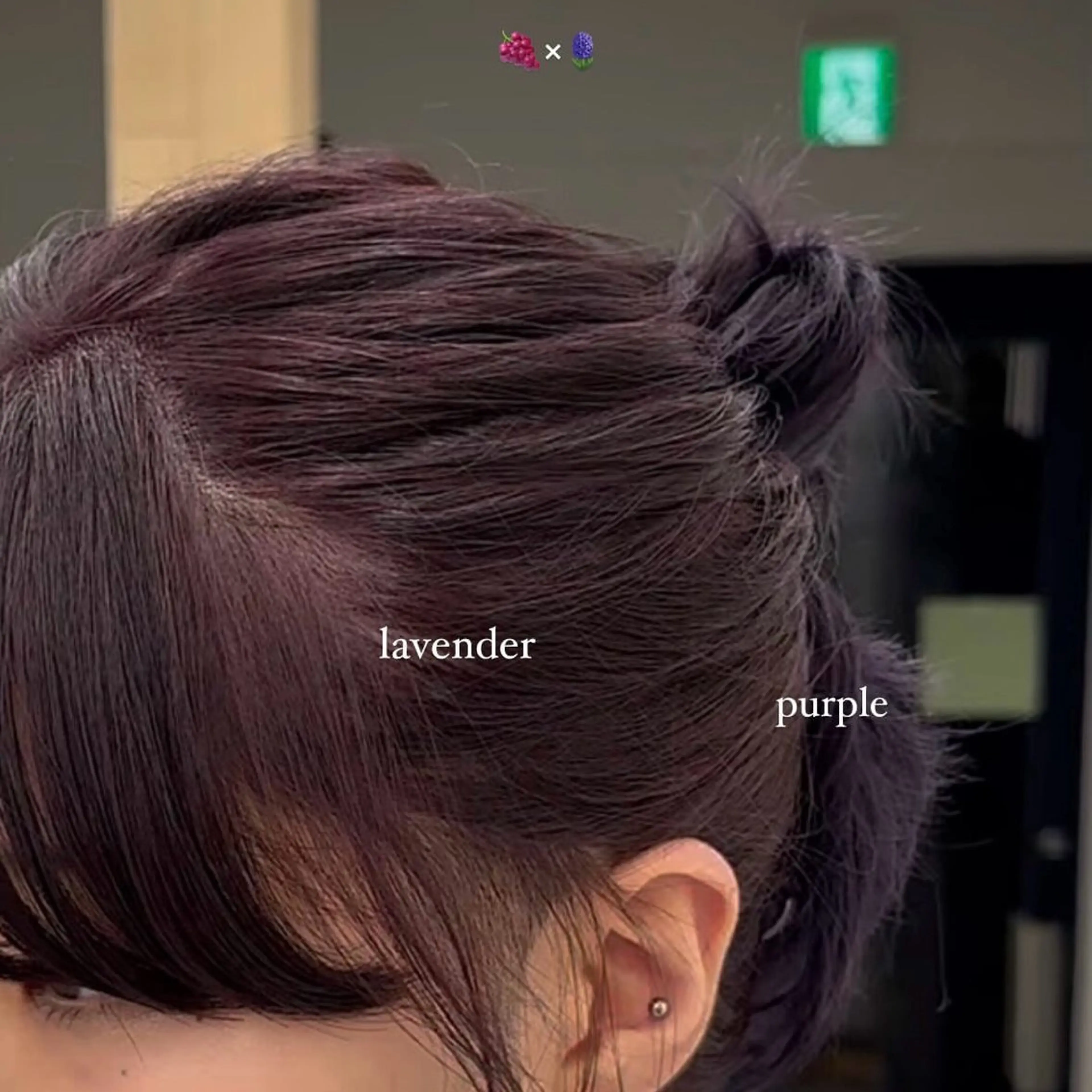 ミディアム カラー ヘアアレンジ ヘアカラー Lomalia Rukaのヘアスタイル