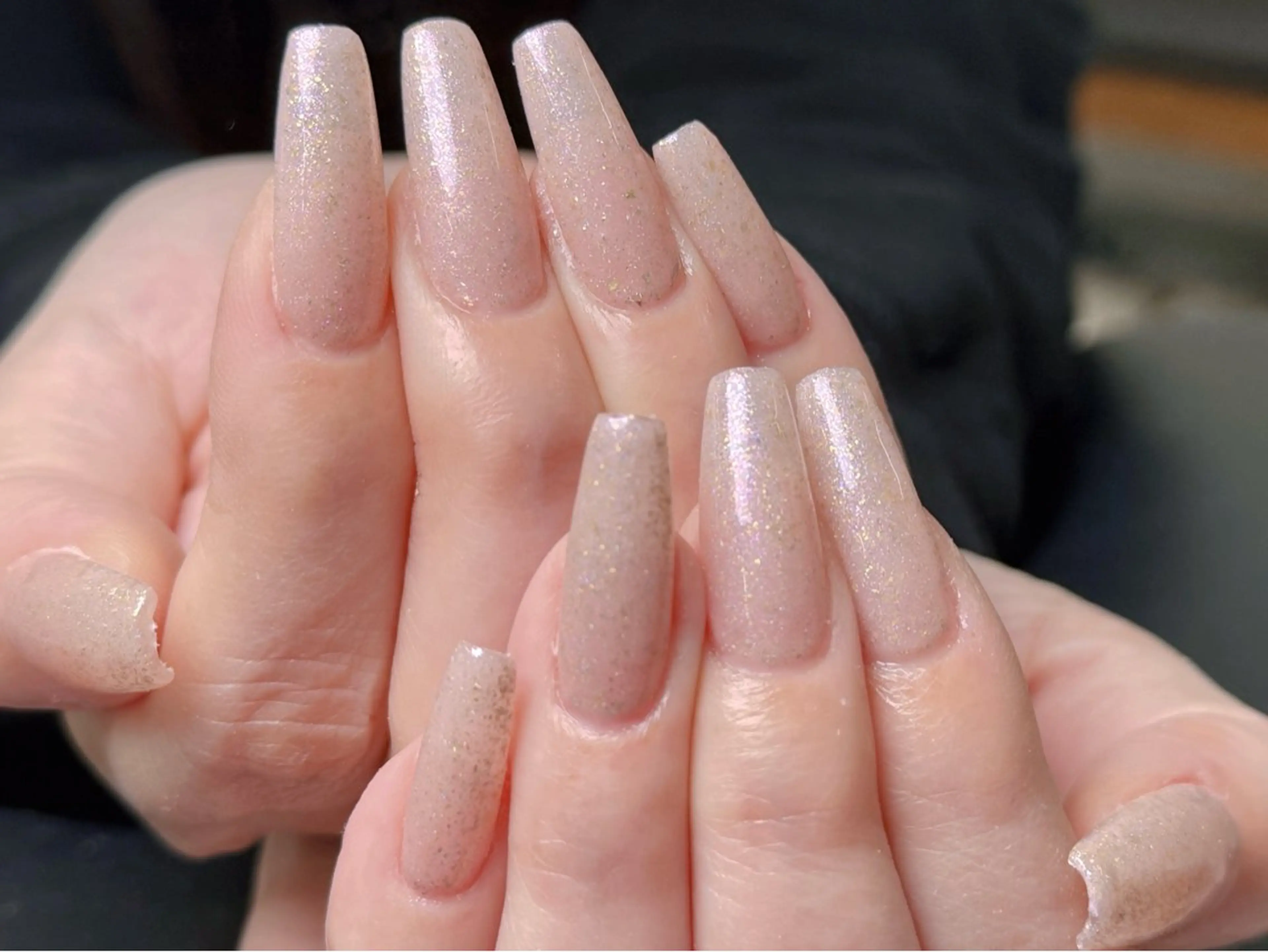 ネイル チークネイル 長さ出し フラッシュネイル フットネイル フレンチネイル ハンドネイル ハンドケア Nail&Eyela sh Nanaのネイルデザイン