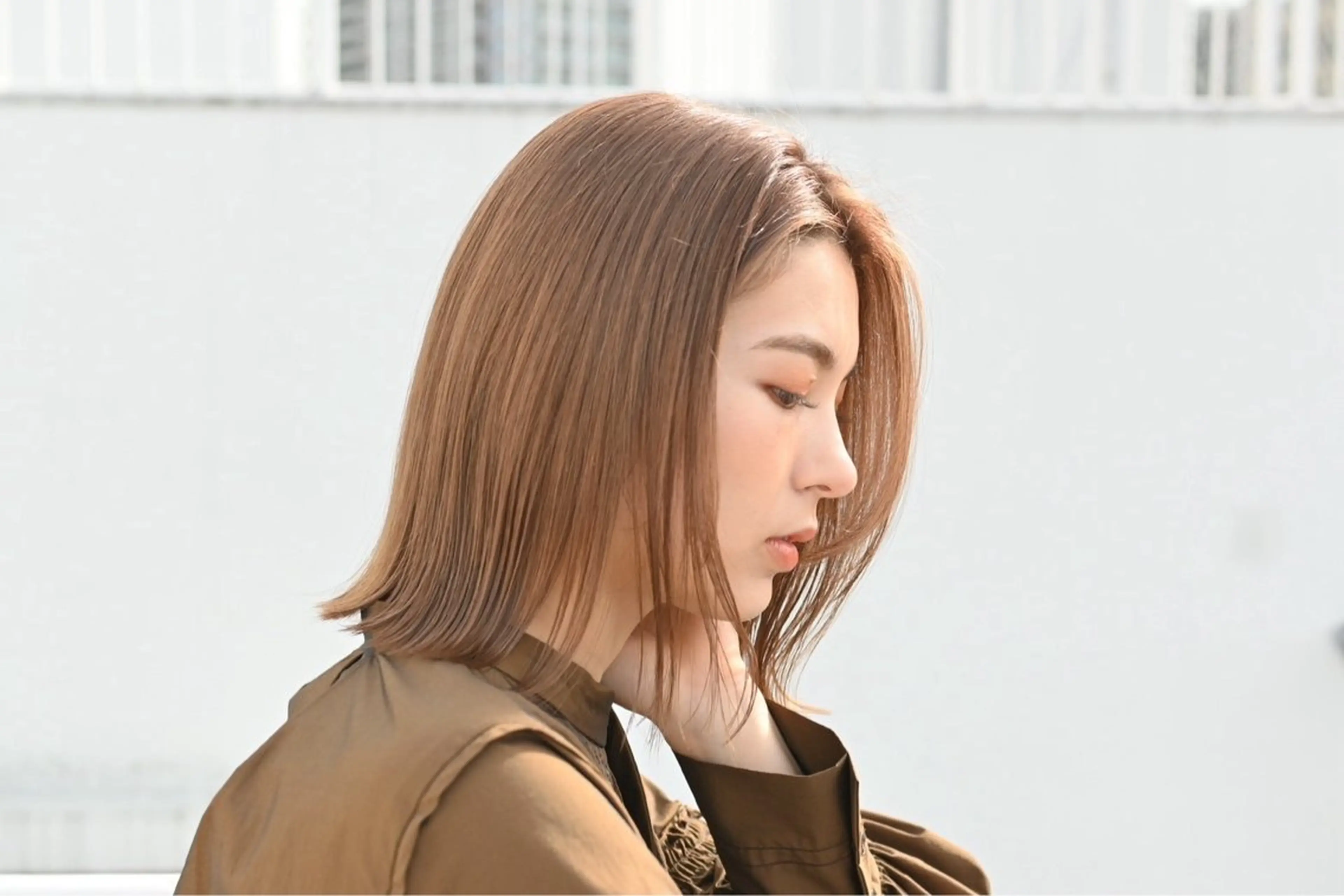 ミディアム みゆか🌻 目黒/似合わせカラーのヘアスタイル