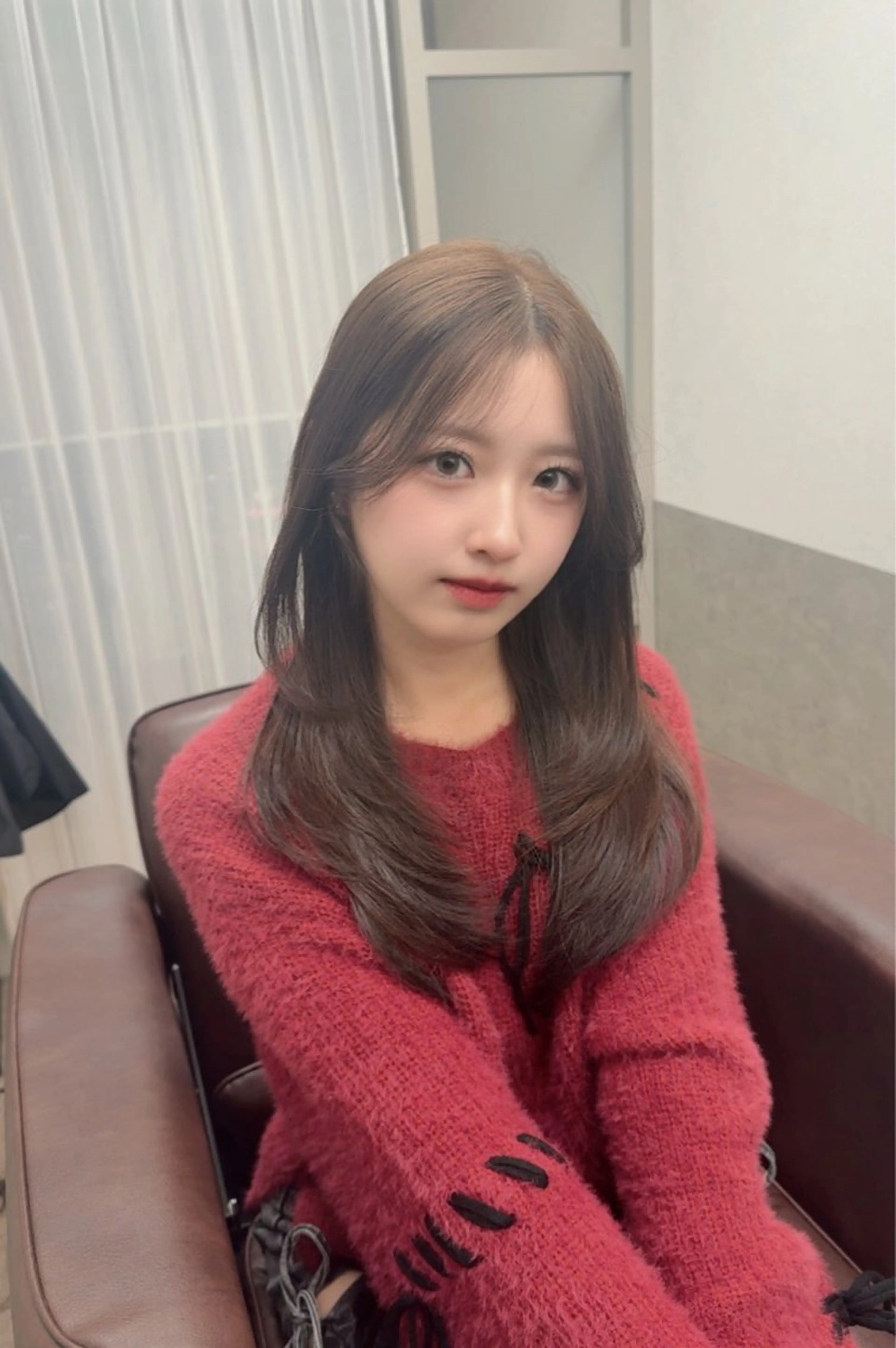 ロング カラー カット ヘアカラー トリートメント 韓国レイヤー/ 髪質改善🇰🇷早坂のヘアスタイル