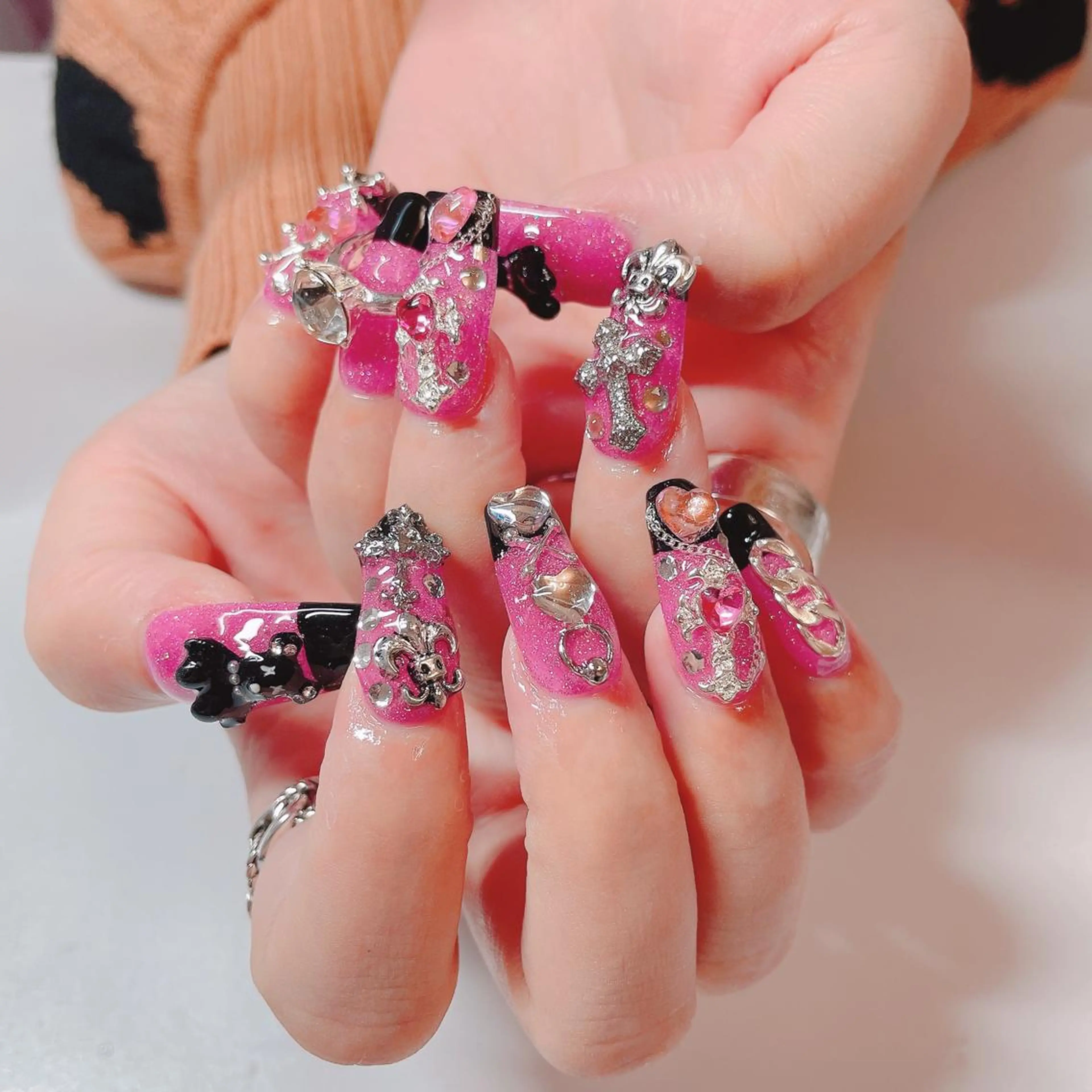 ネイル ハンドネイル パラジェル＆オフ無料 💅Pi.Reのネイルデザイン