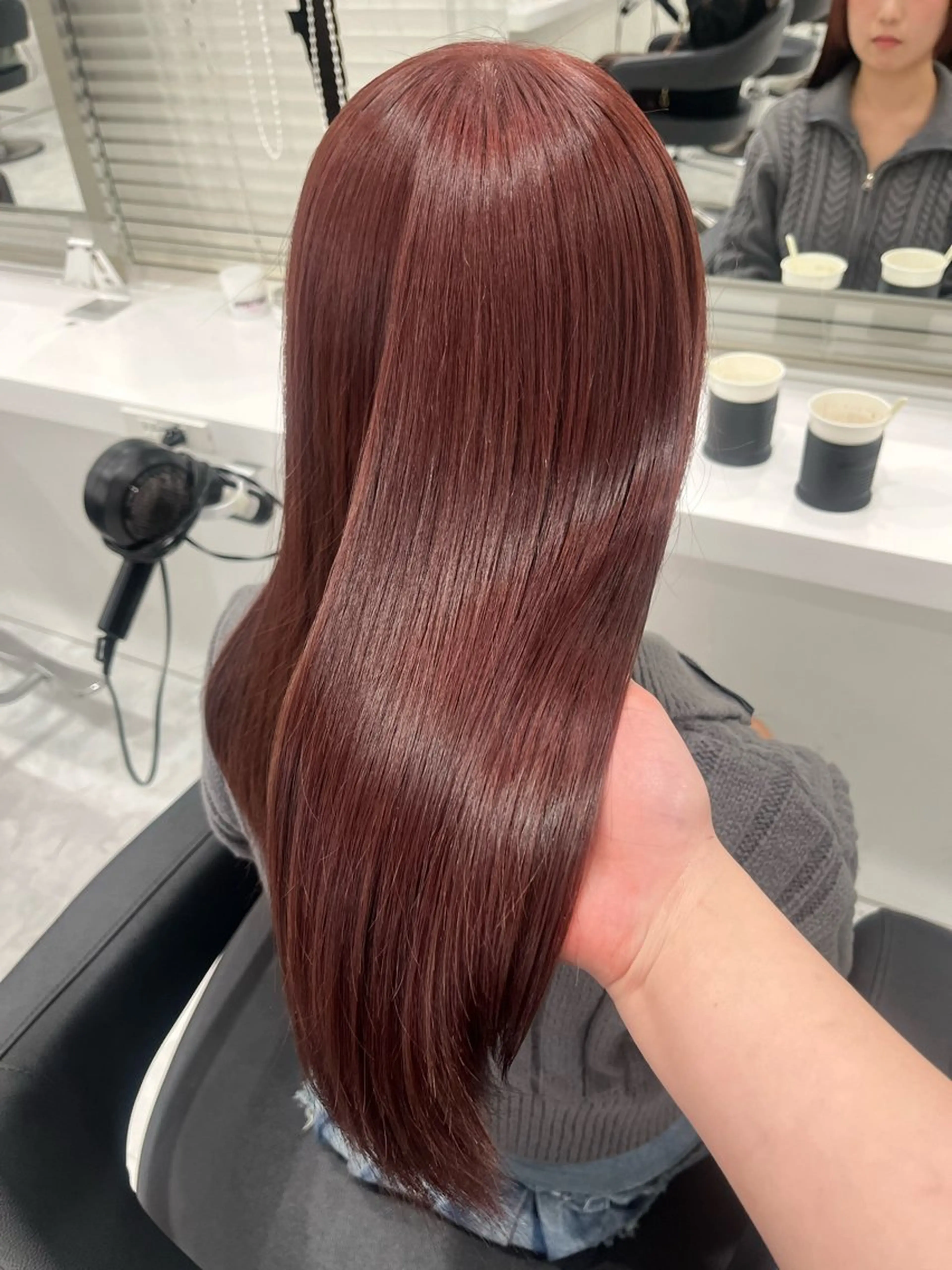 ロング ヘアカラー お洒落暖色 🍒AOI🍒のヘアスタイル