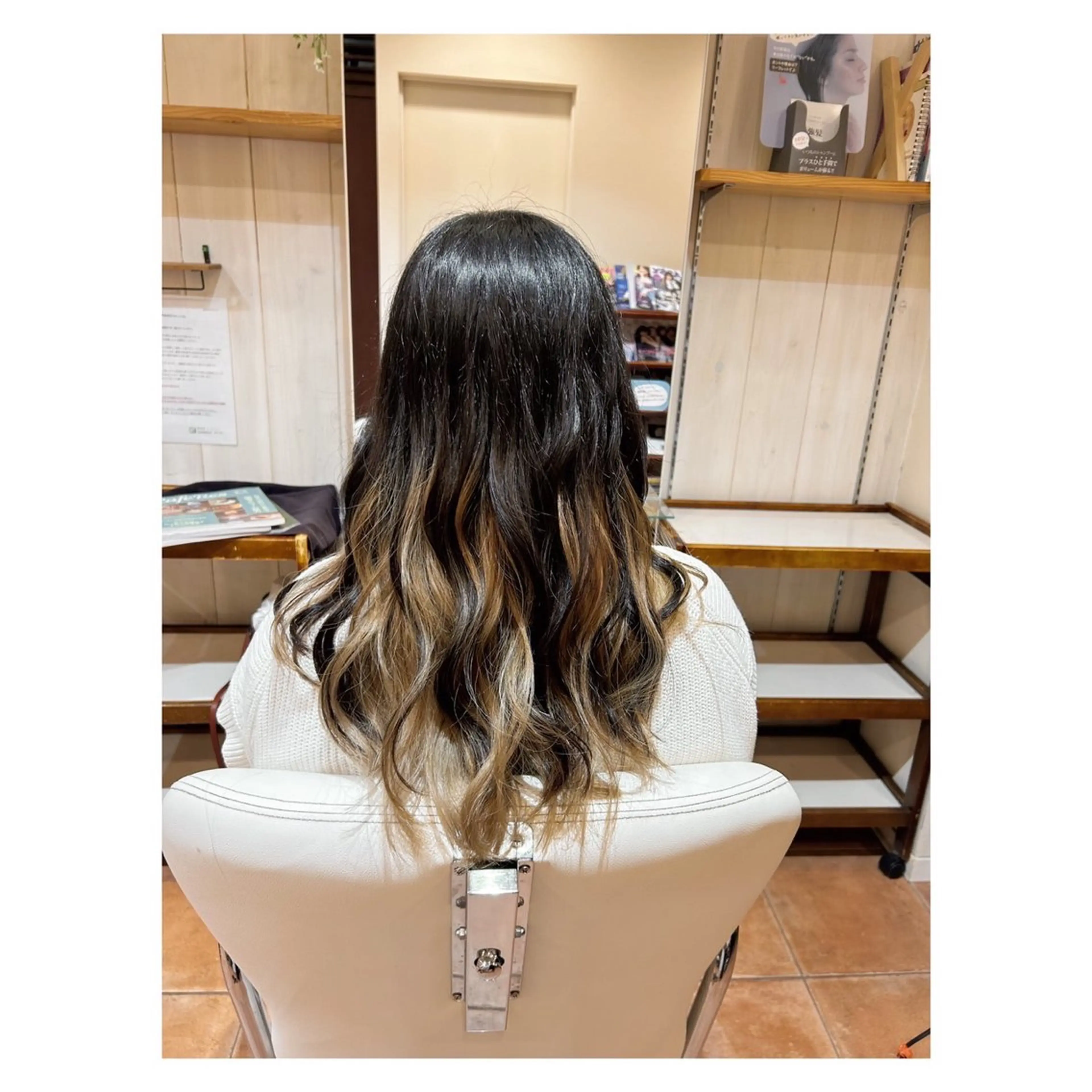 ロング カット パーマ airs船橋店所属・三澤 瑠花のヘアスタイル