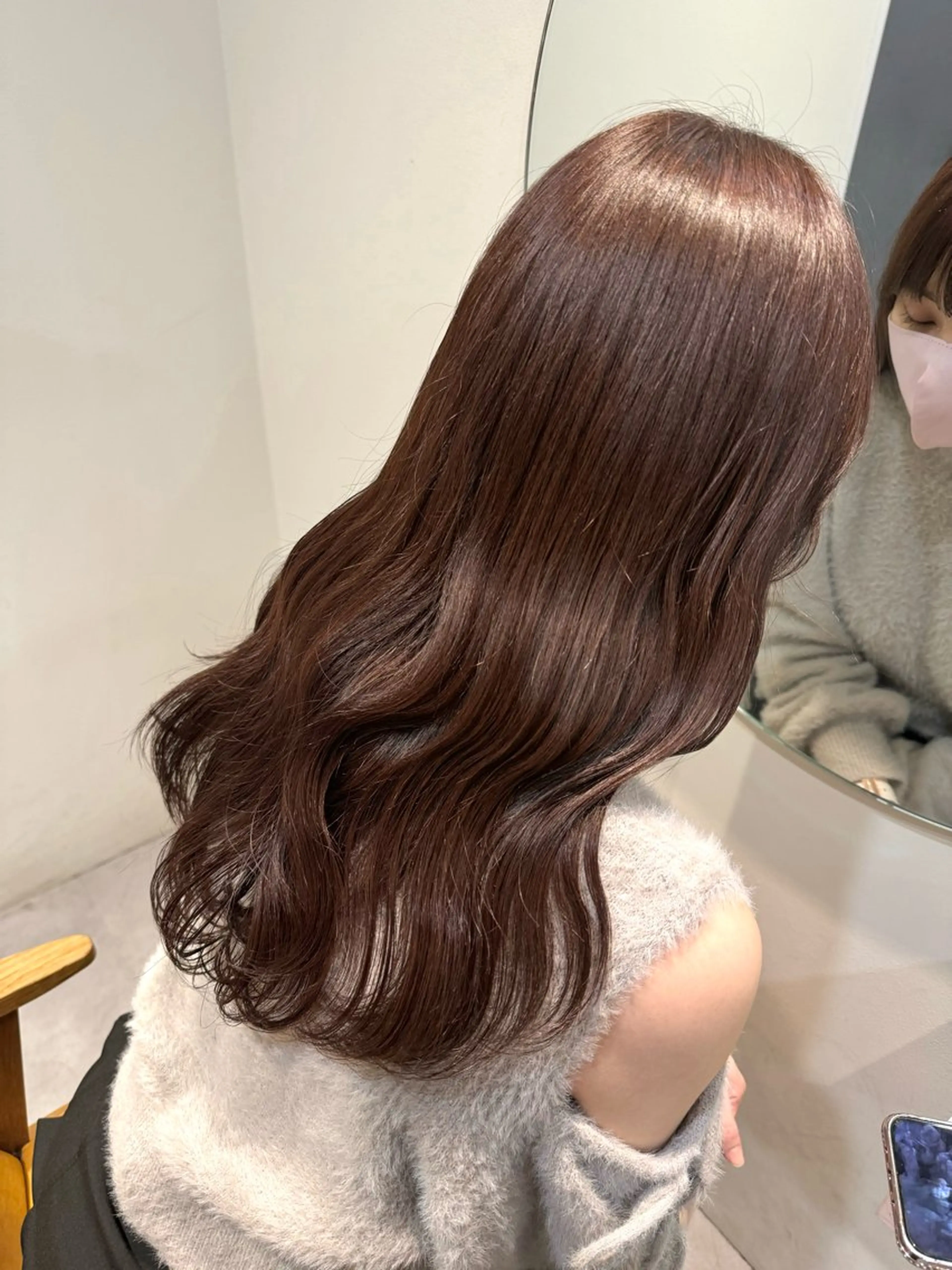 ロング カラー グレージュ ayaka♡ 柔らかカラーのヘアスタイル