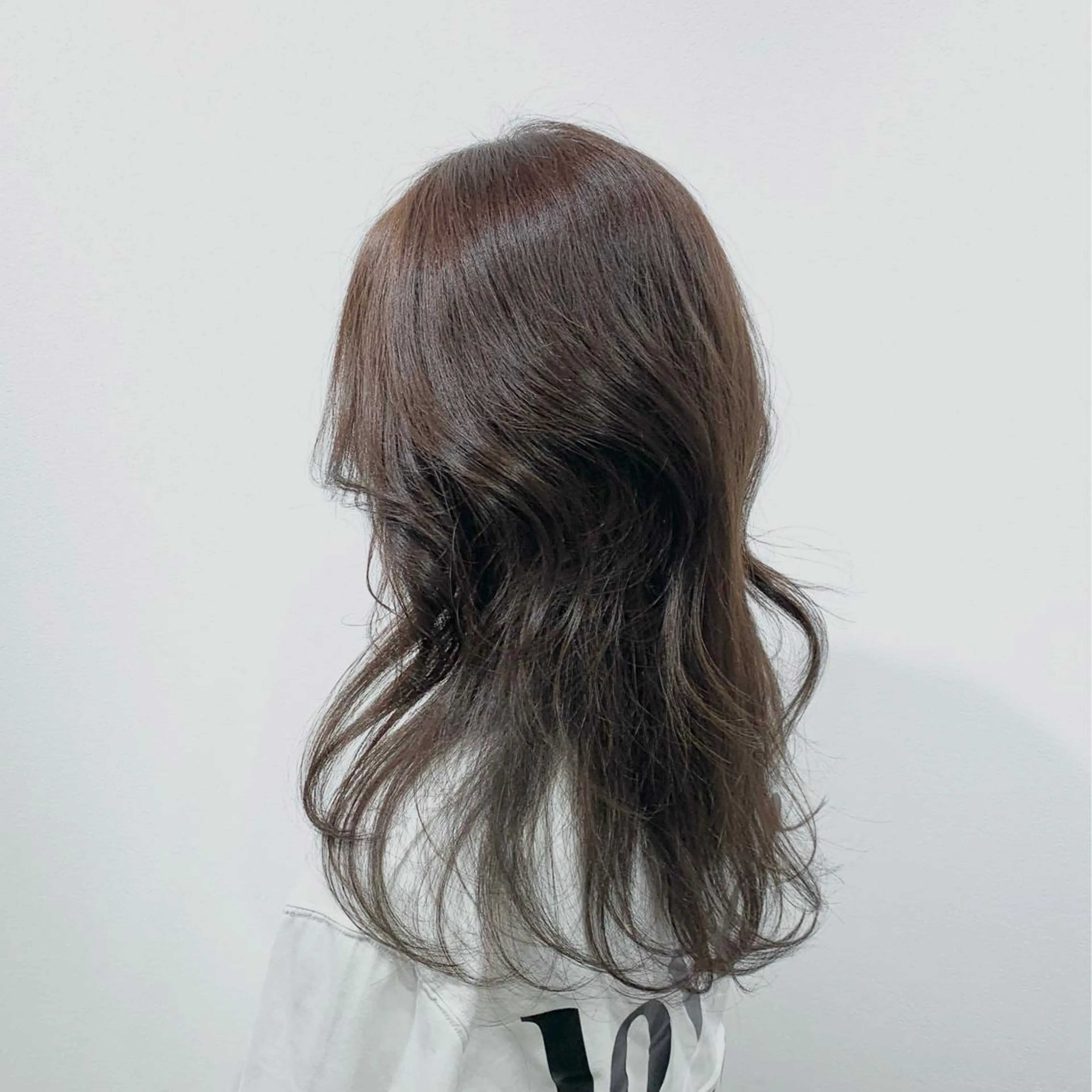 ロング カラー ヘアアレンジ キヨミ 韓国レイヤーカットのヘアスタイル