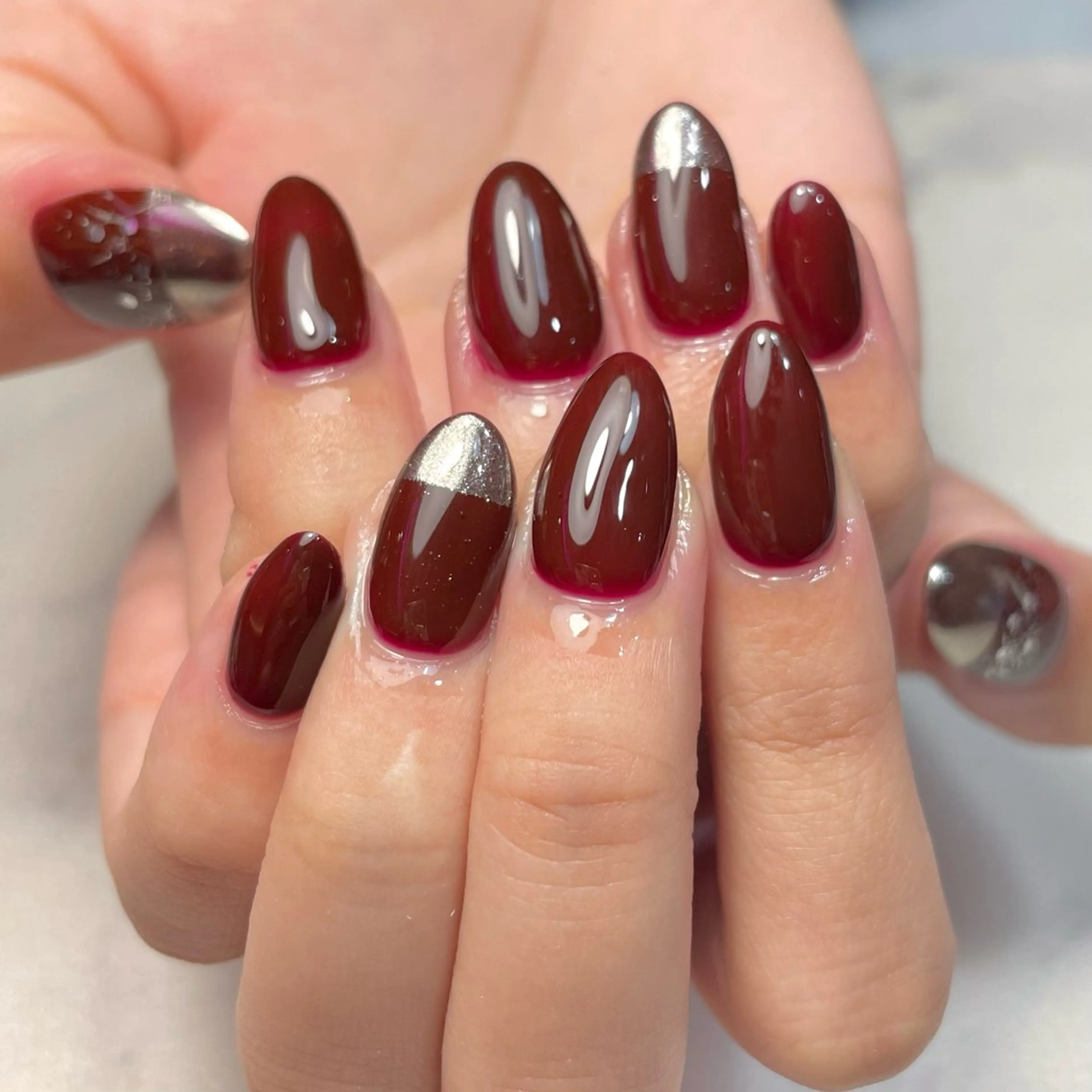 ネイル ハンドネイル 堀内 美里のネイルデザイン