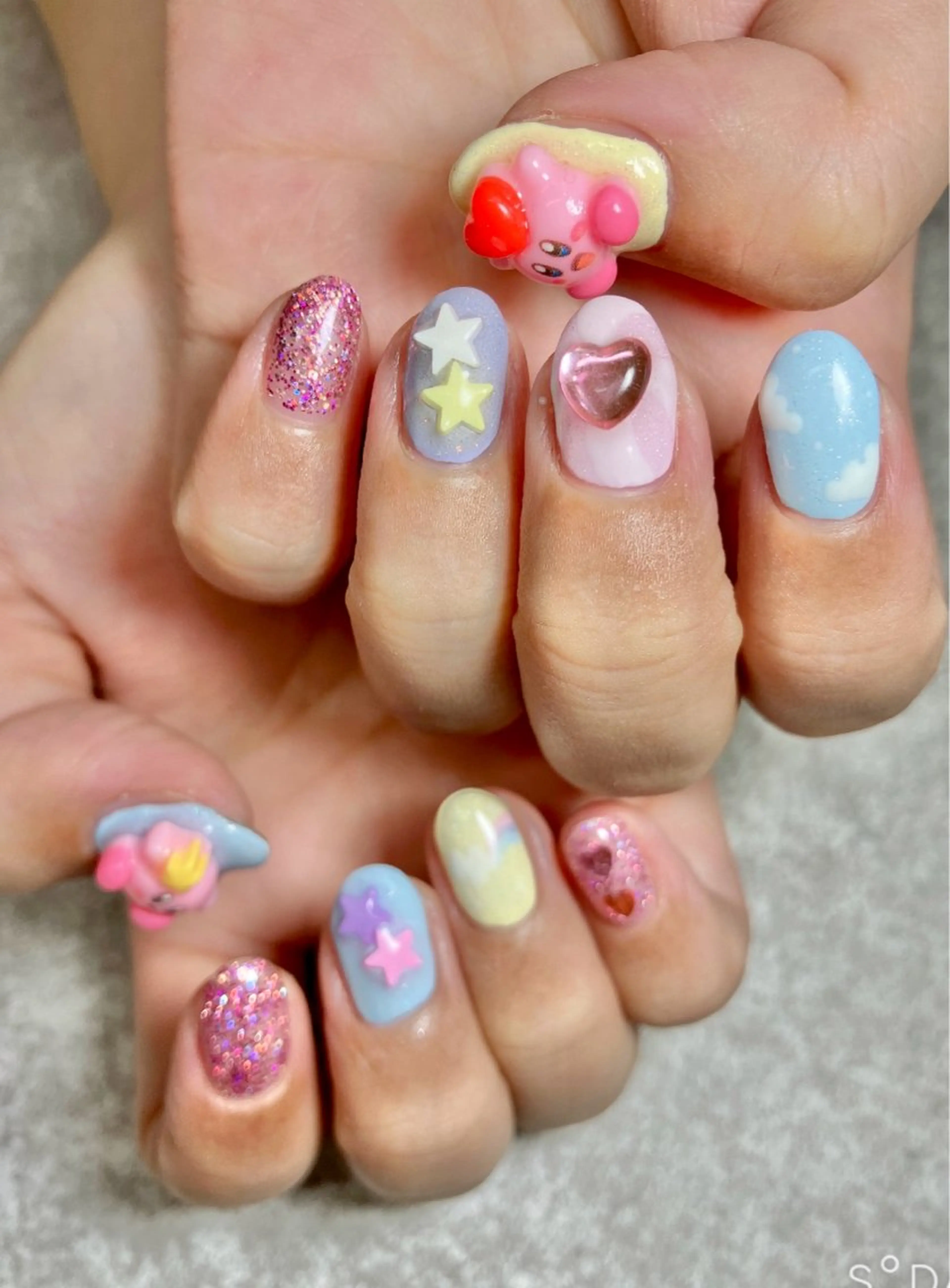 ネイル ハンドネイル 🧸やり放題🧸 （パラ・フィル専門）のネイルデザイン