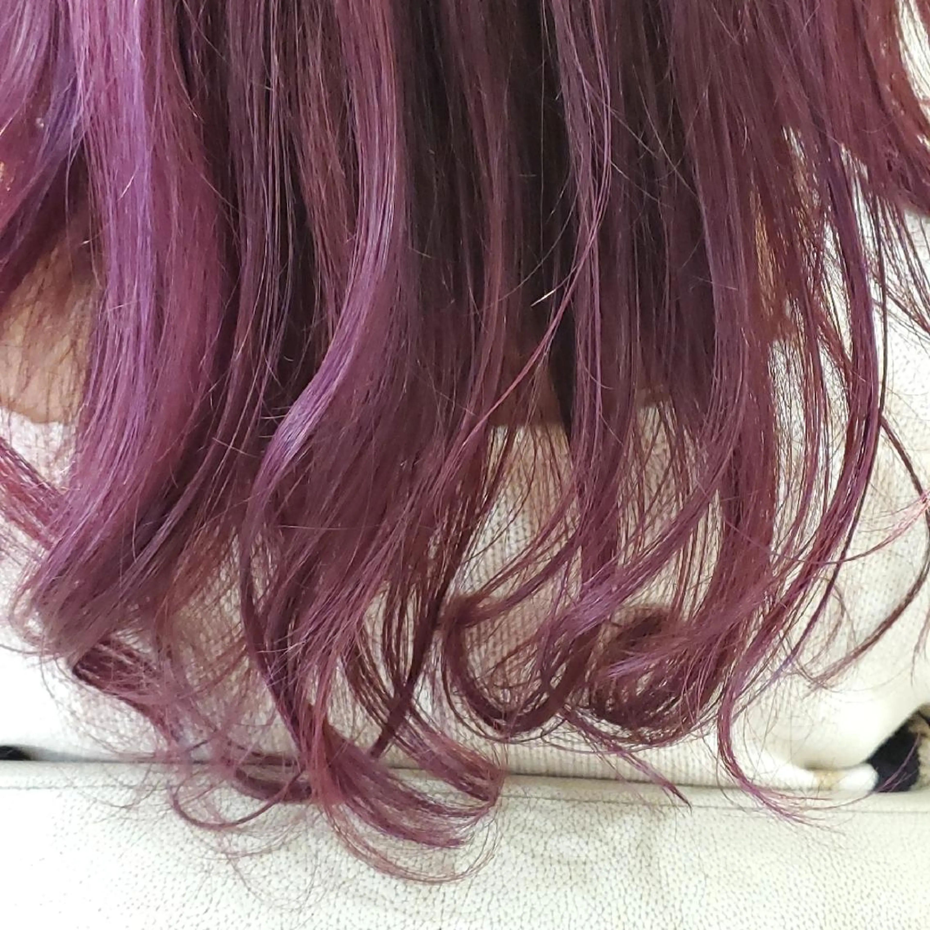 カラー ボルドーカラー ヘアカラー 浦川 敬太のヘアスタイル