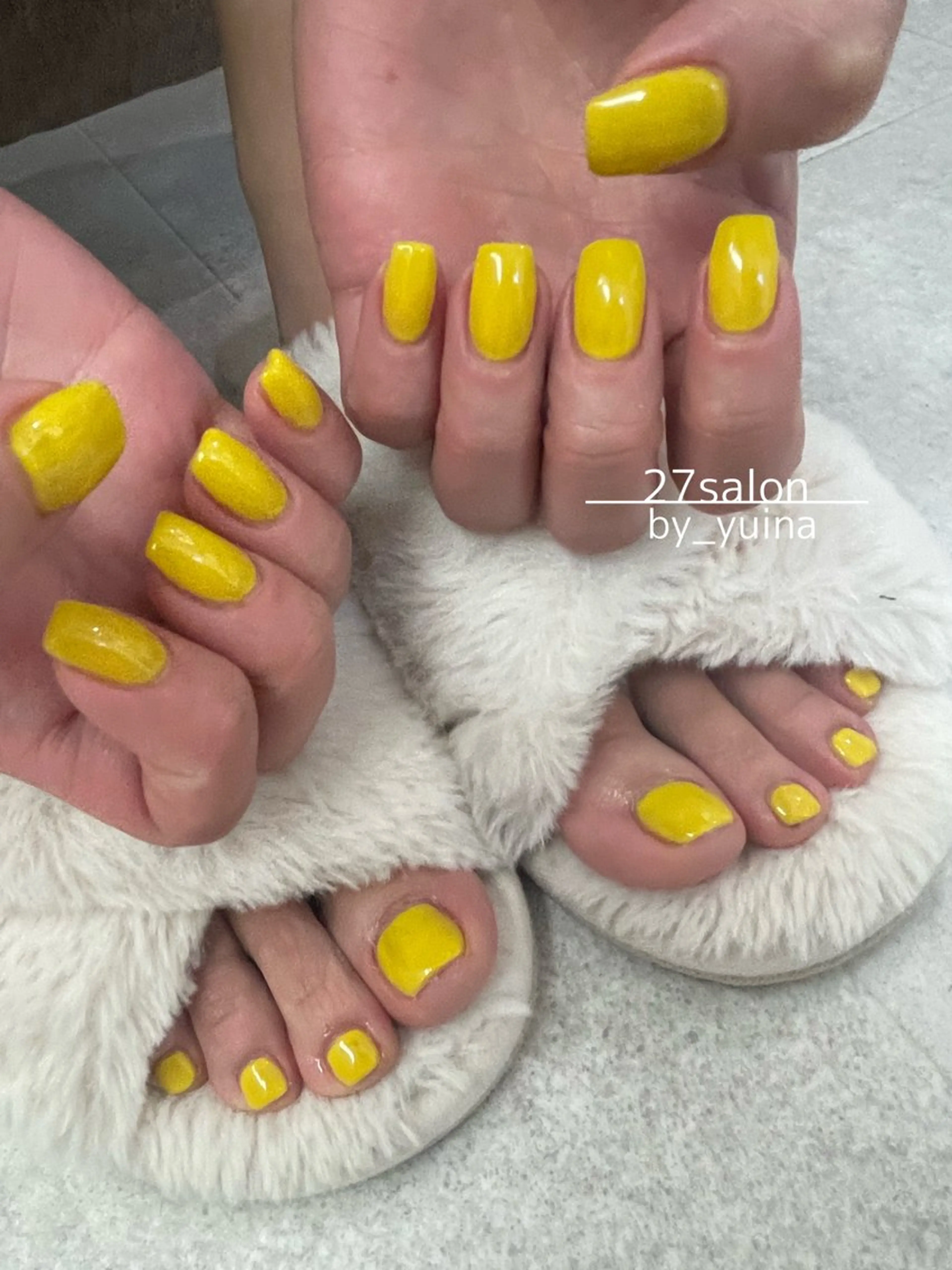 ネイル フットネイル 27salon yuinaのネイルデザイン