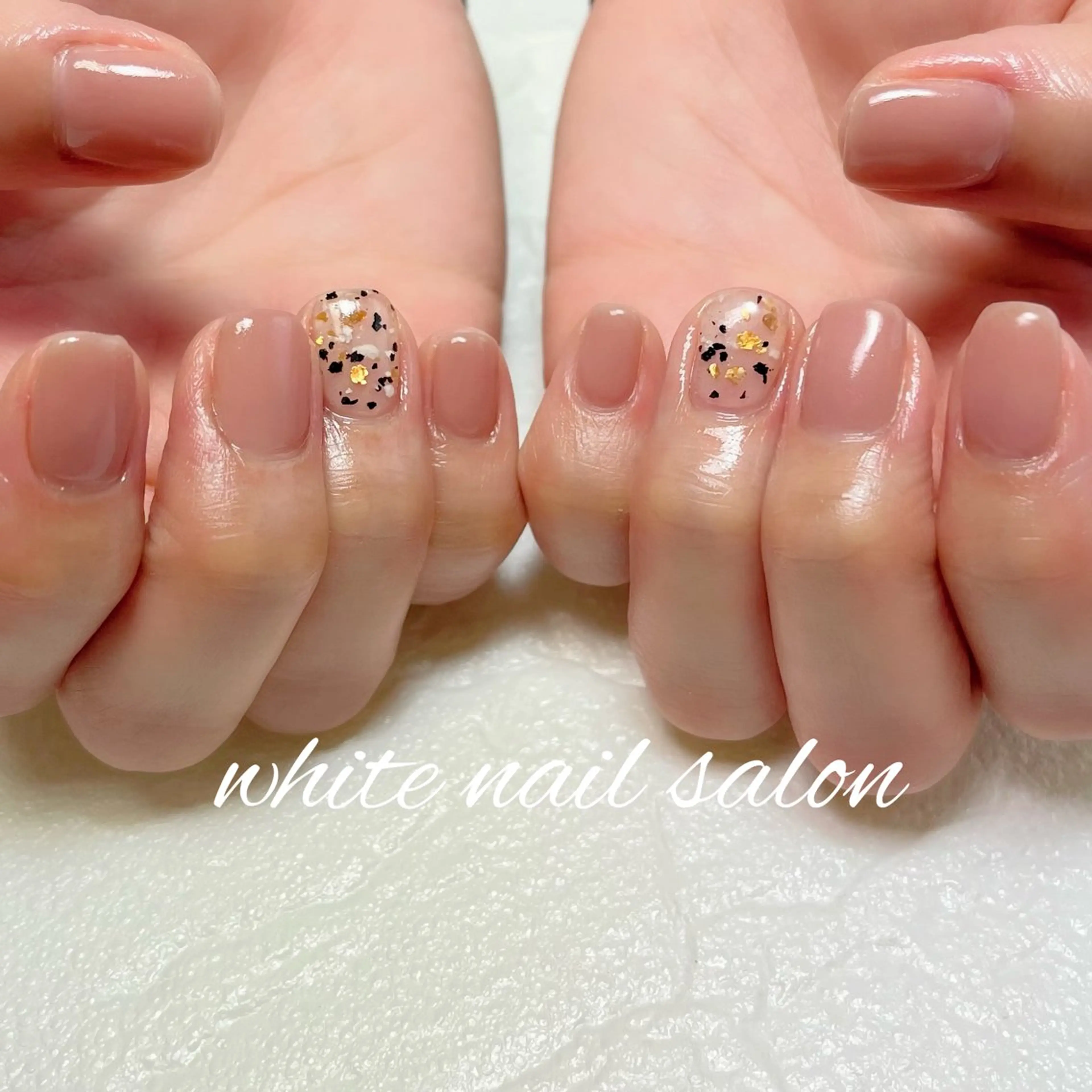 ネイル フットネイル ジェルネイル ハードジェル ラメ(グリッター) 持ち込み ハンドネイル white nail salonのネイルデザイン