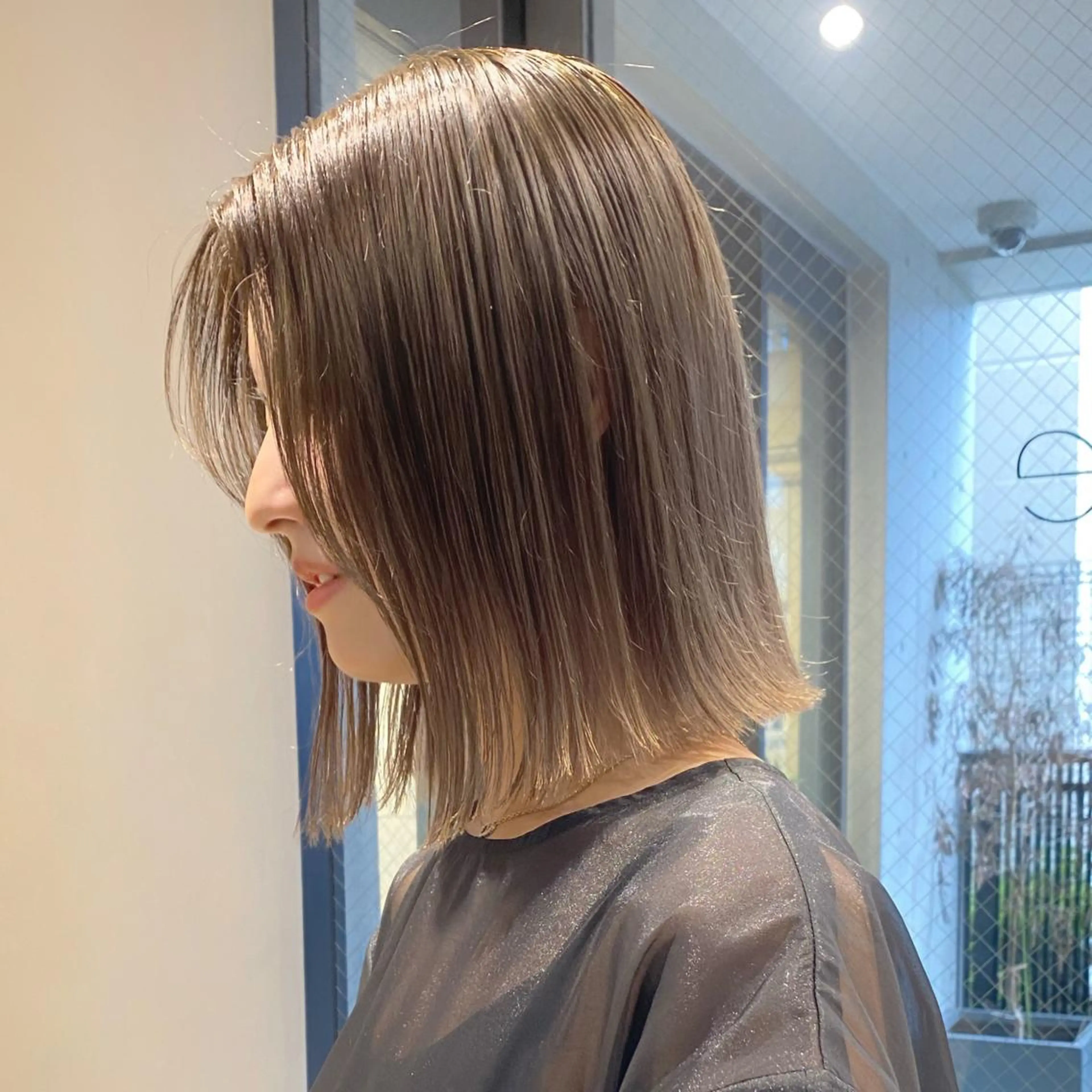 ショート カラー cie所属・ボブ/ミニボブ 透明感カラーkadoのヘアスタイル