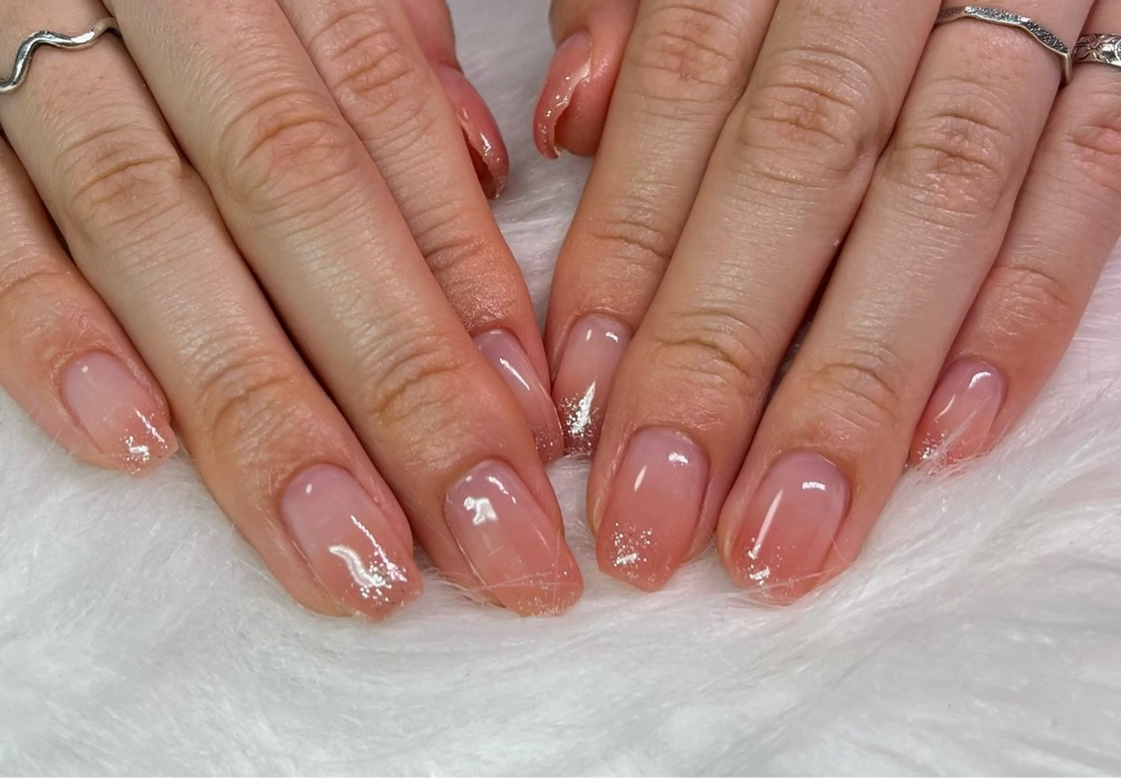 ネイル ラメ(グリッター) ハンドネイル 🏠自宅 サロン💅natsuのネイルデザイン