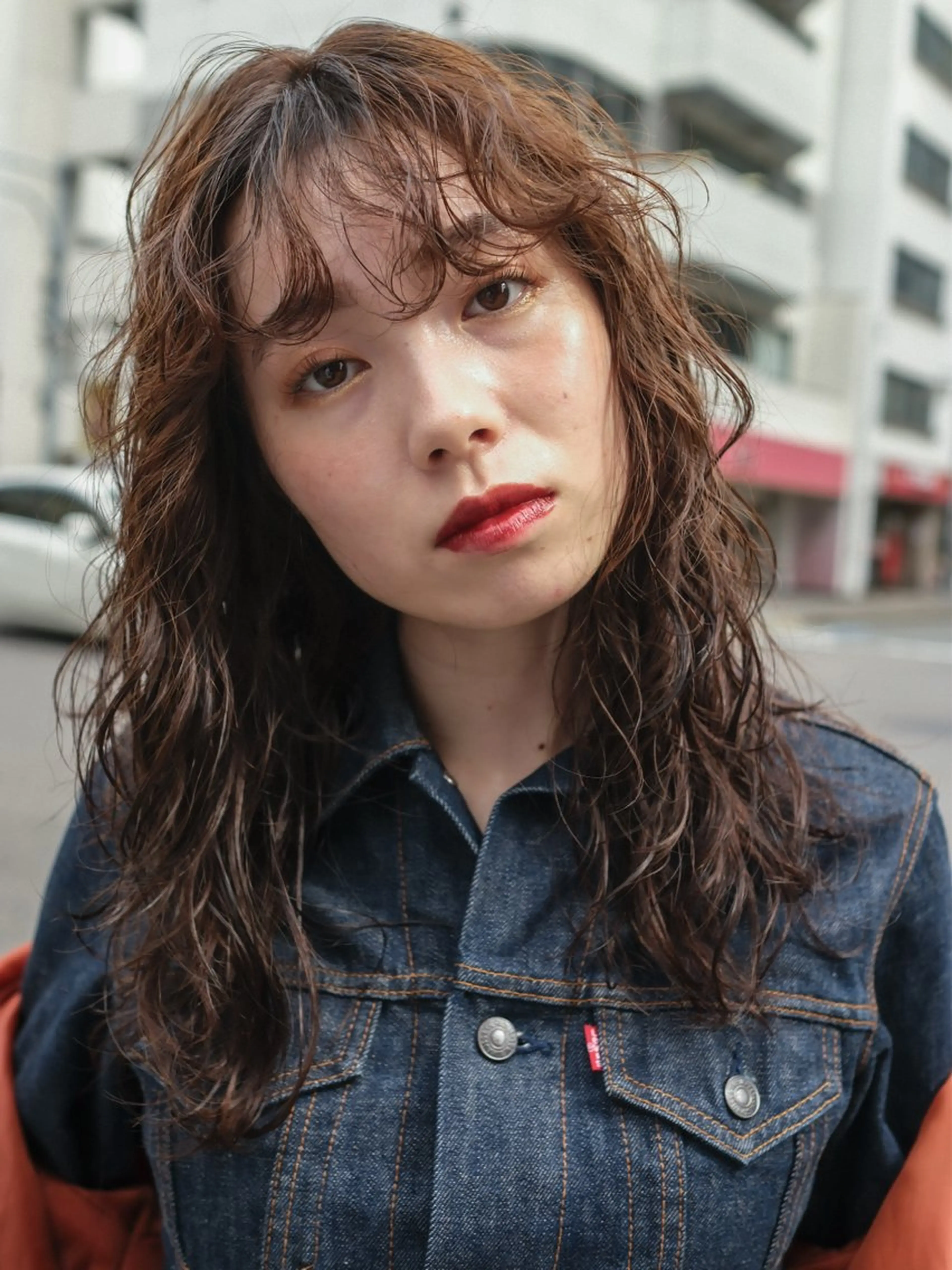 セミロング パーマ カット パーマ 栄・伏見 JOULE'Sのヘアスタイル