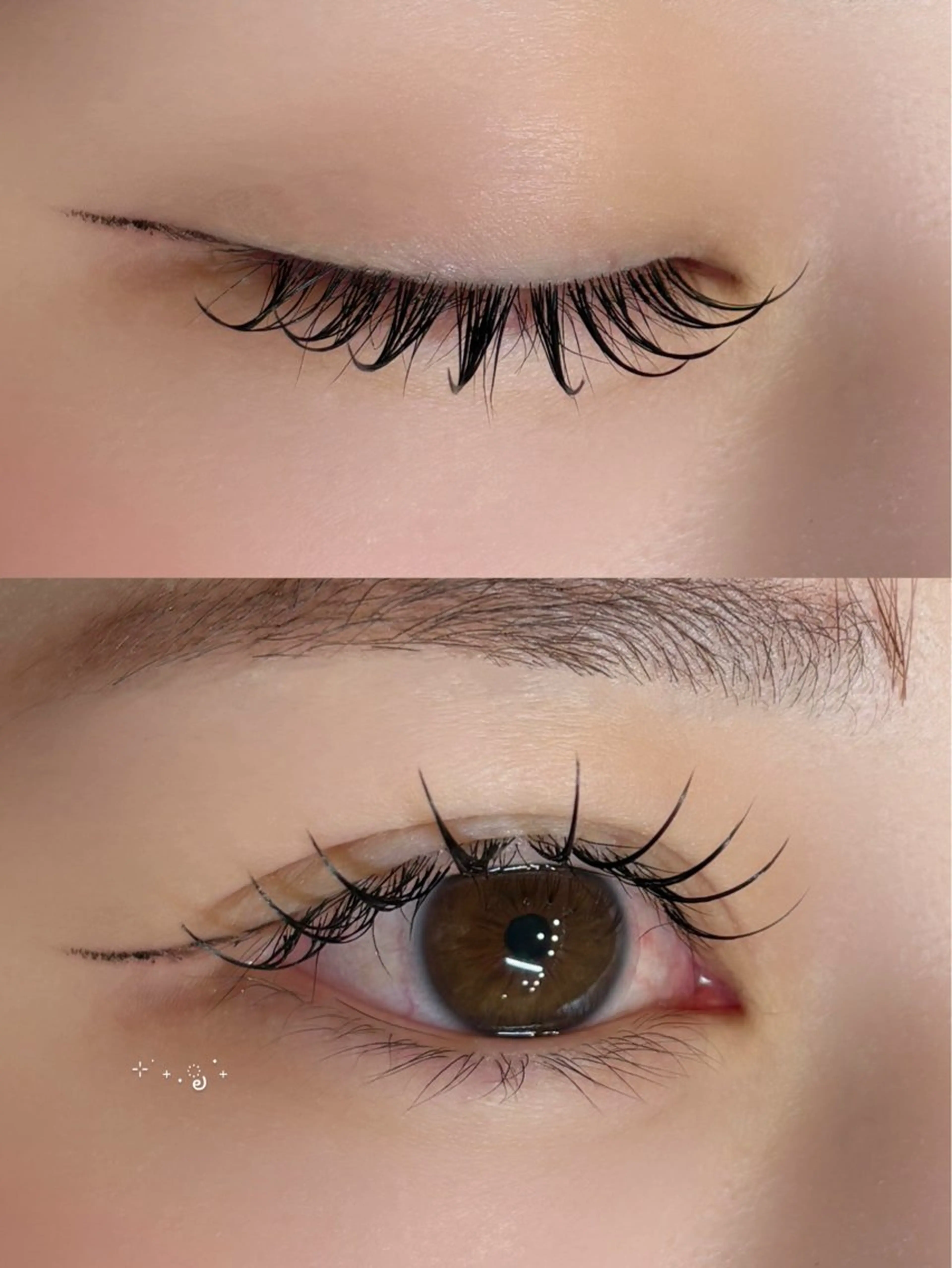 【まつエクテスト】フラットラッシュの写真