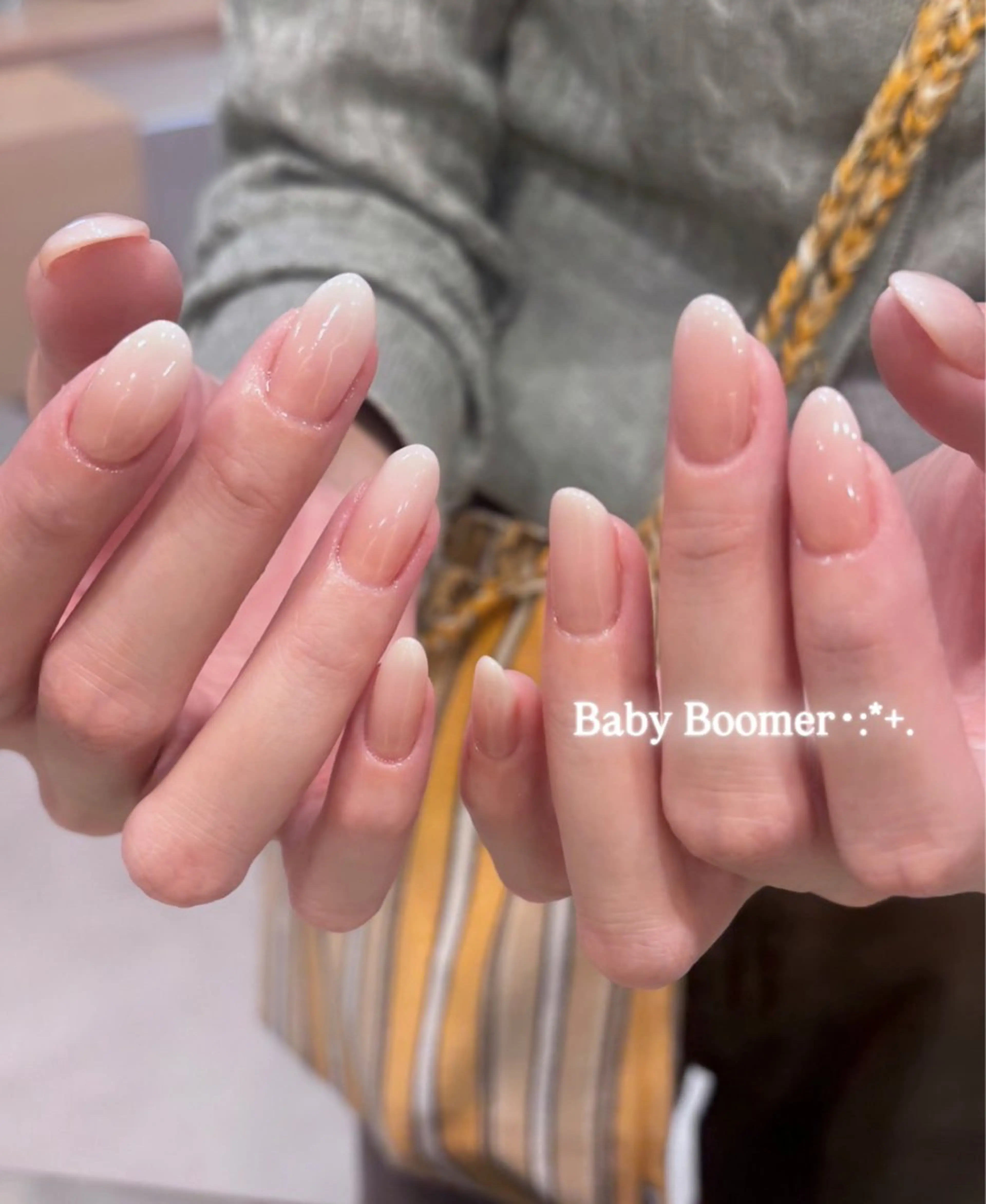 🤍ハンド🤍ホワイトグラデーション/※ベースカラー無しの写真