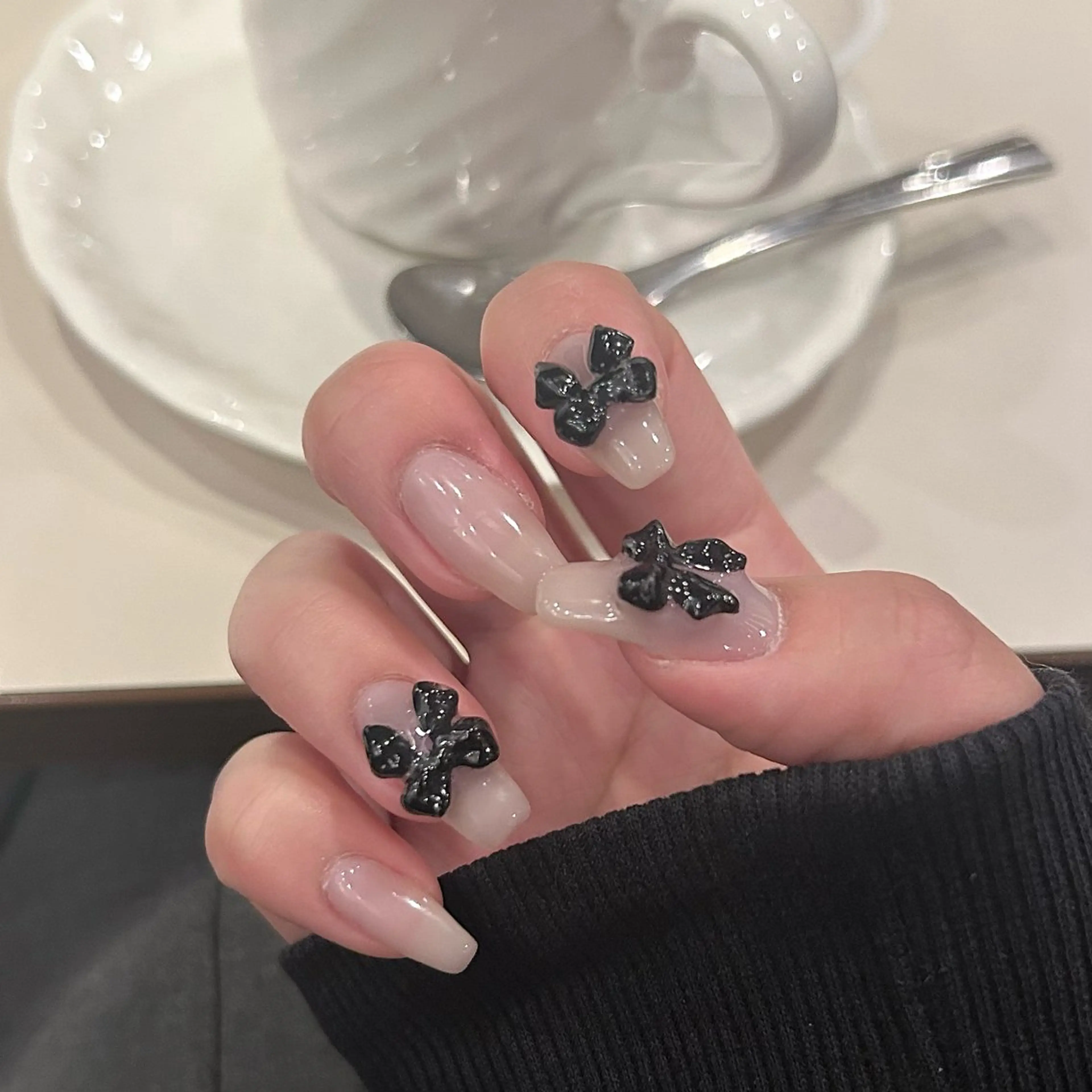 ネイル ハンドネイル nail ♡" Riri韓国ガーリーのネイルデザイン