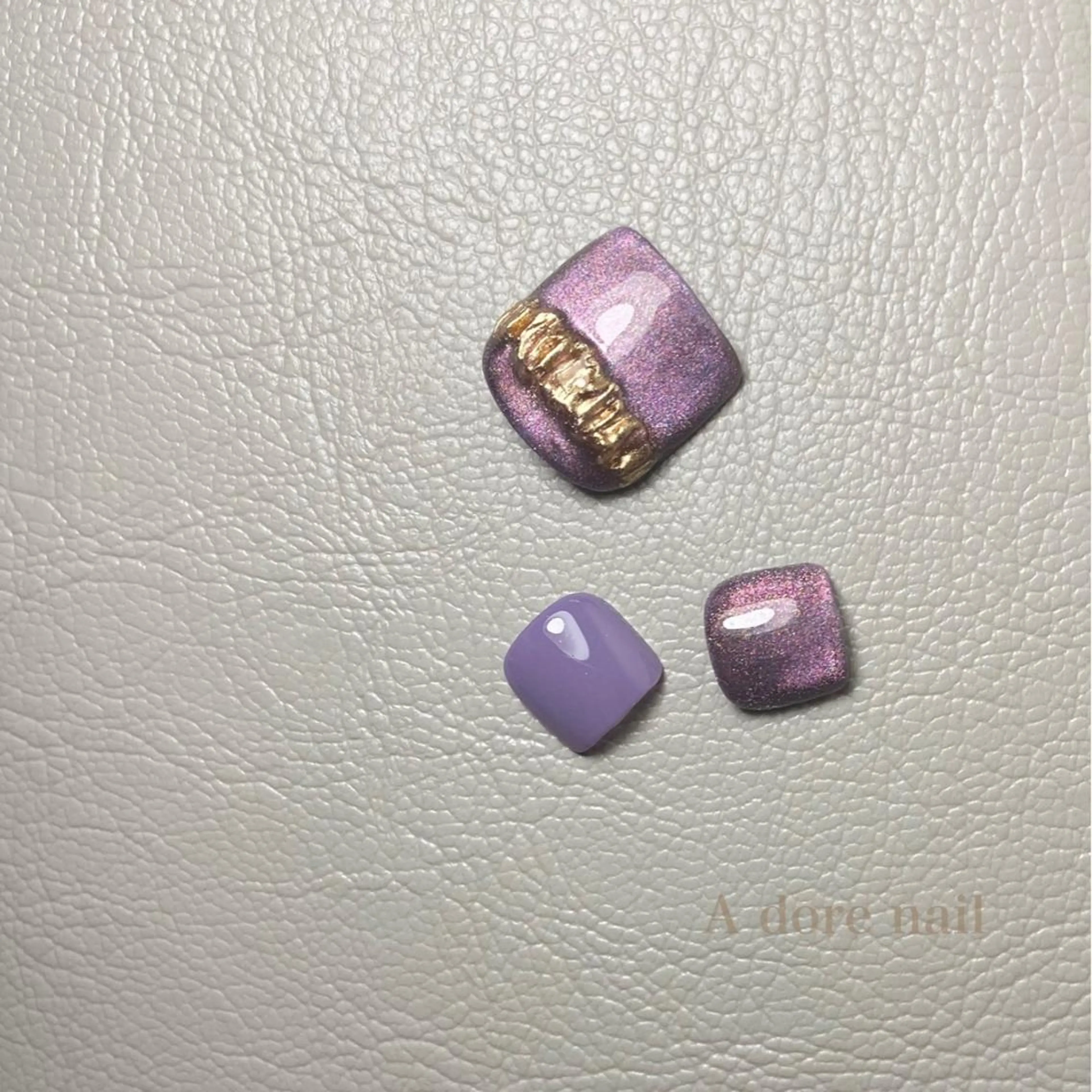 カラー ネイル マツエク・マツパ テラコッタ クリアネイル ジェルネイル ミラーネイル ニュアンスネイル nail salon  ADORE所属・Adore nailのネイルデザイン