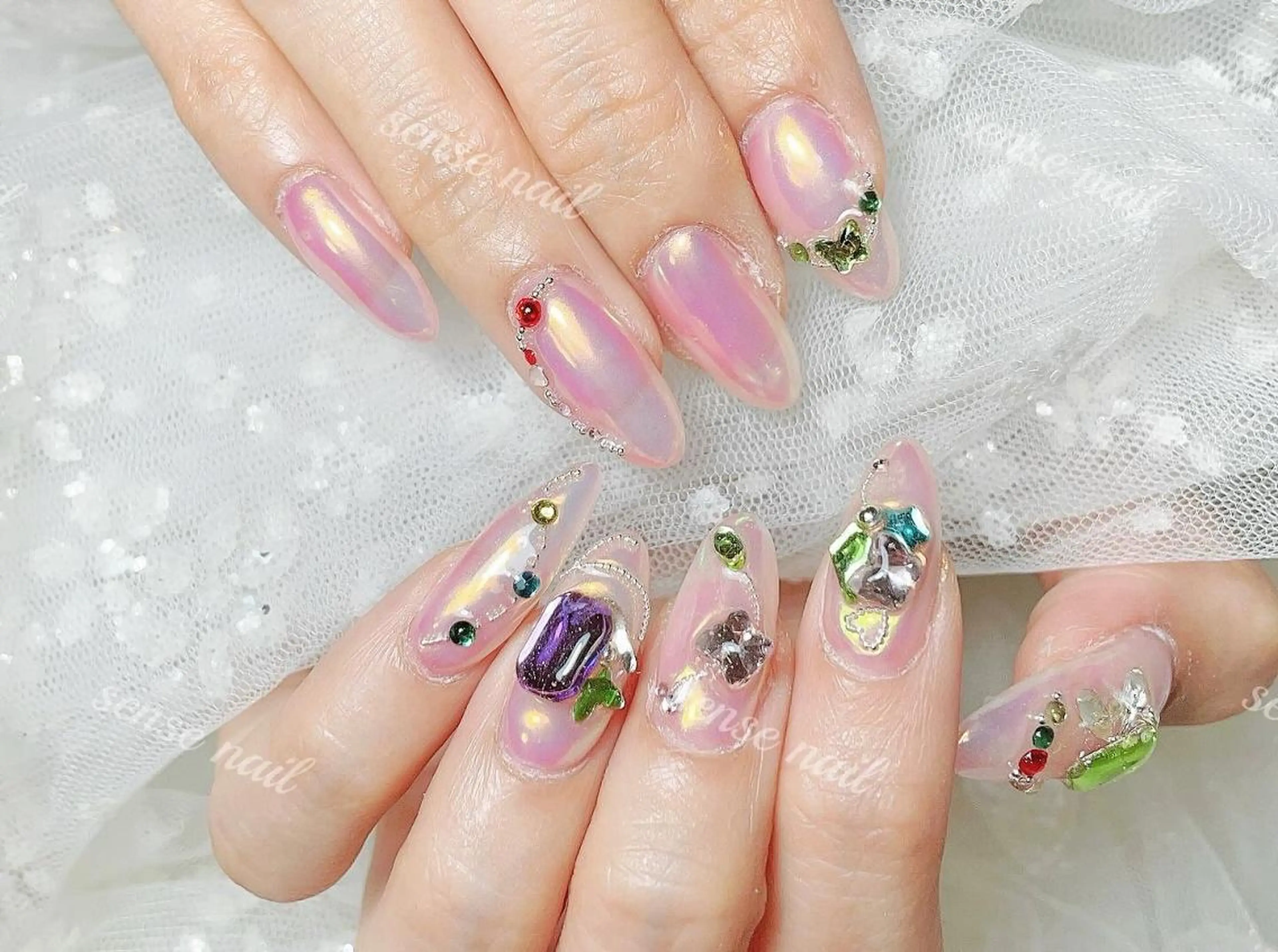ネイル ハンドネイル ハンドケア 💕中川 結衣💕のネイルデザイン