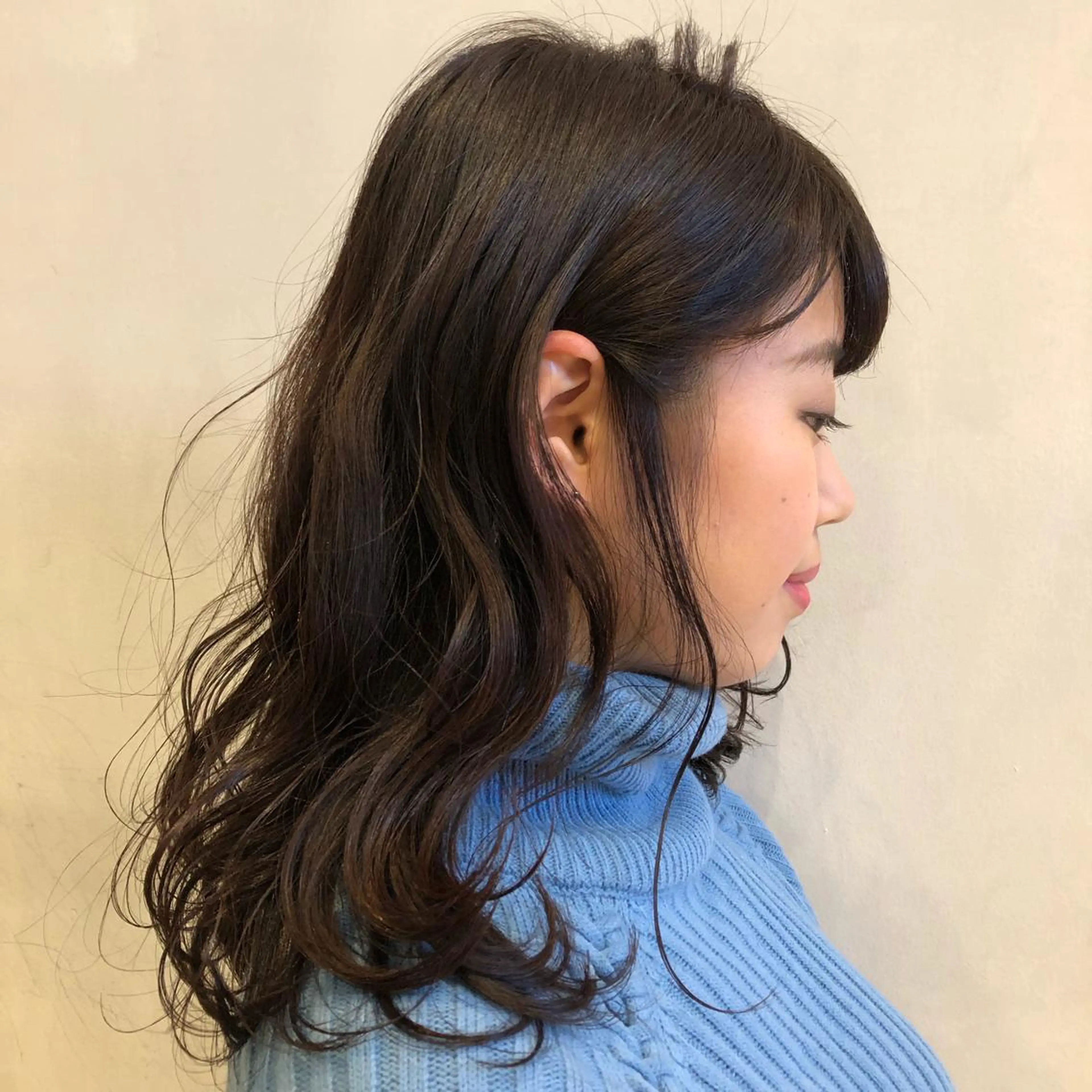 セミロング 近藤 千裕のヘアスタイル