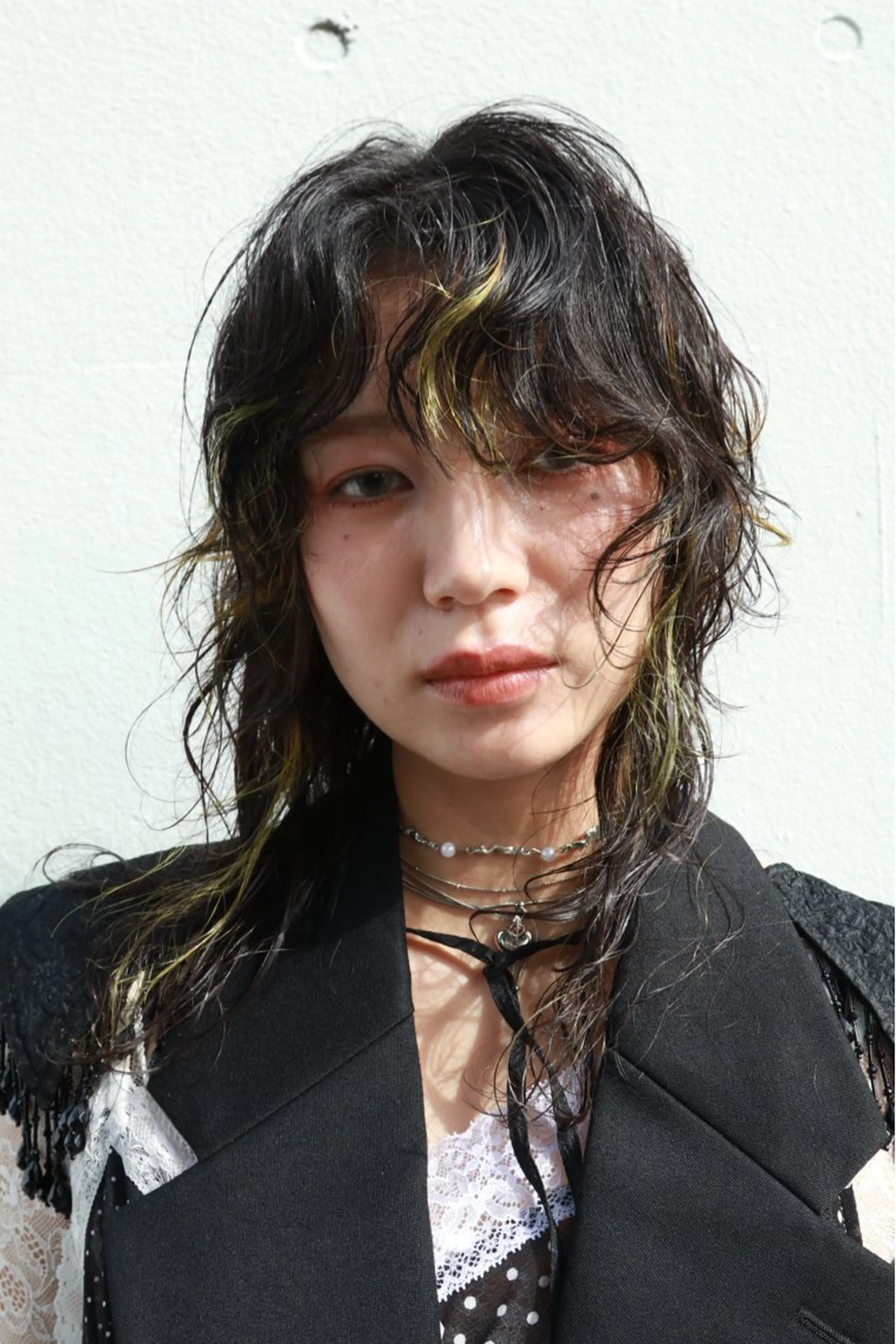 ミディアム パーマ ミディアムパーマ レイヤーカット レイヤーカット/矢野 貴規のヘアスタイル