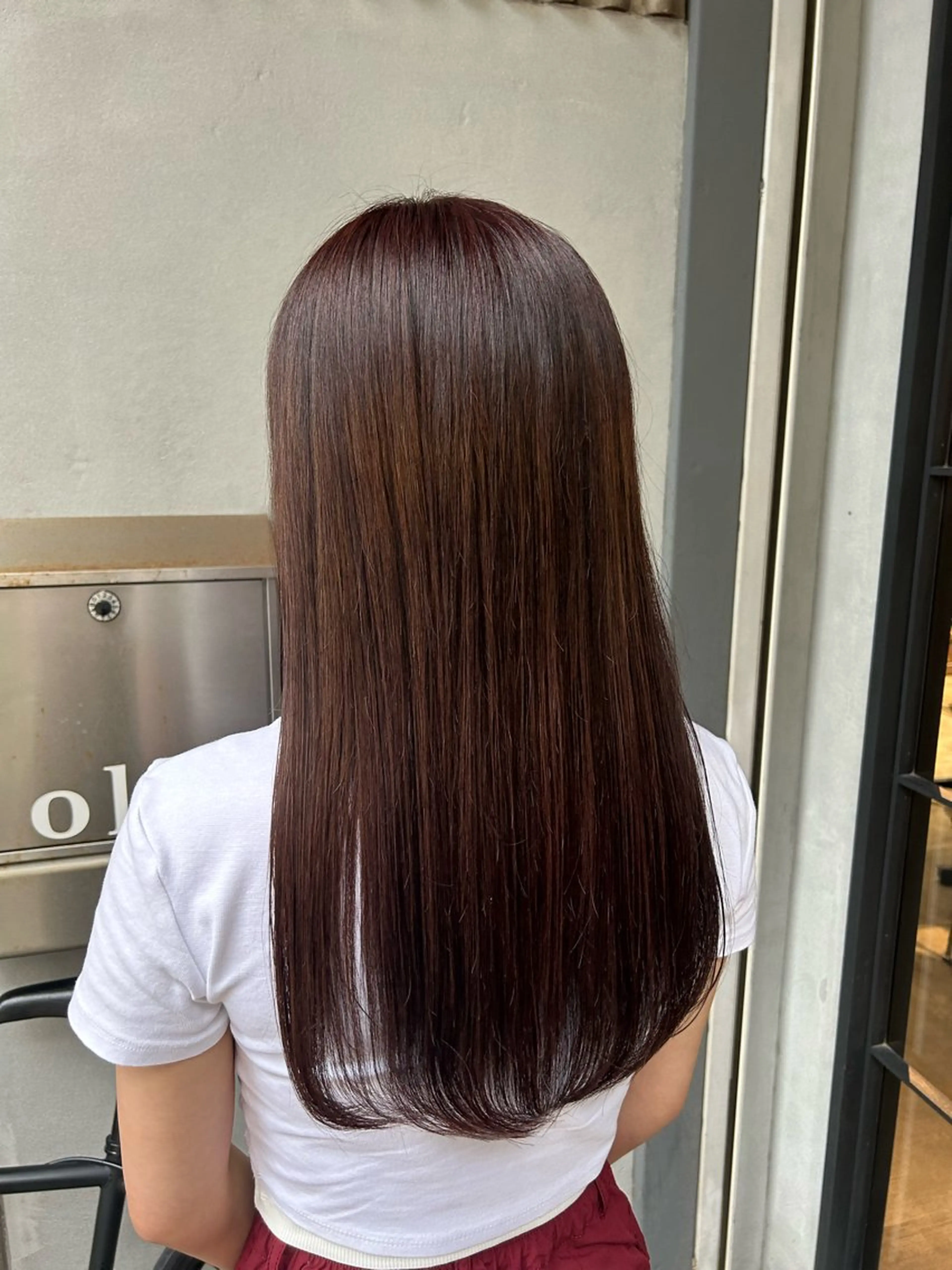 カラー 髪質改善 レイヤーパーマ/ 顔周りカット🎀メイのヘアスタイル