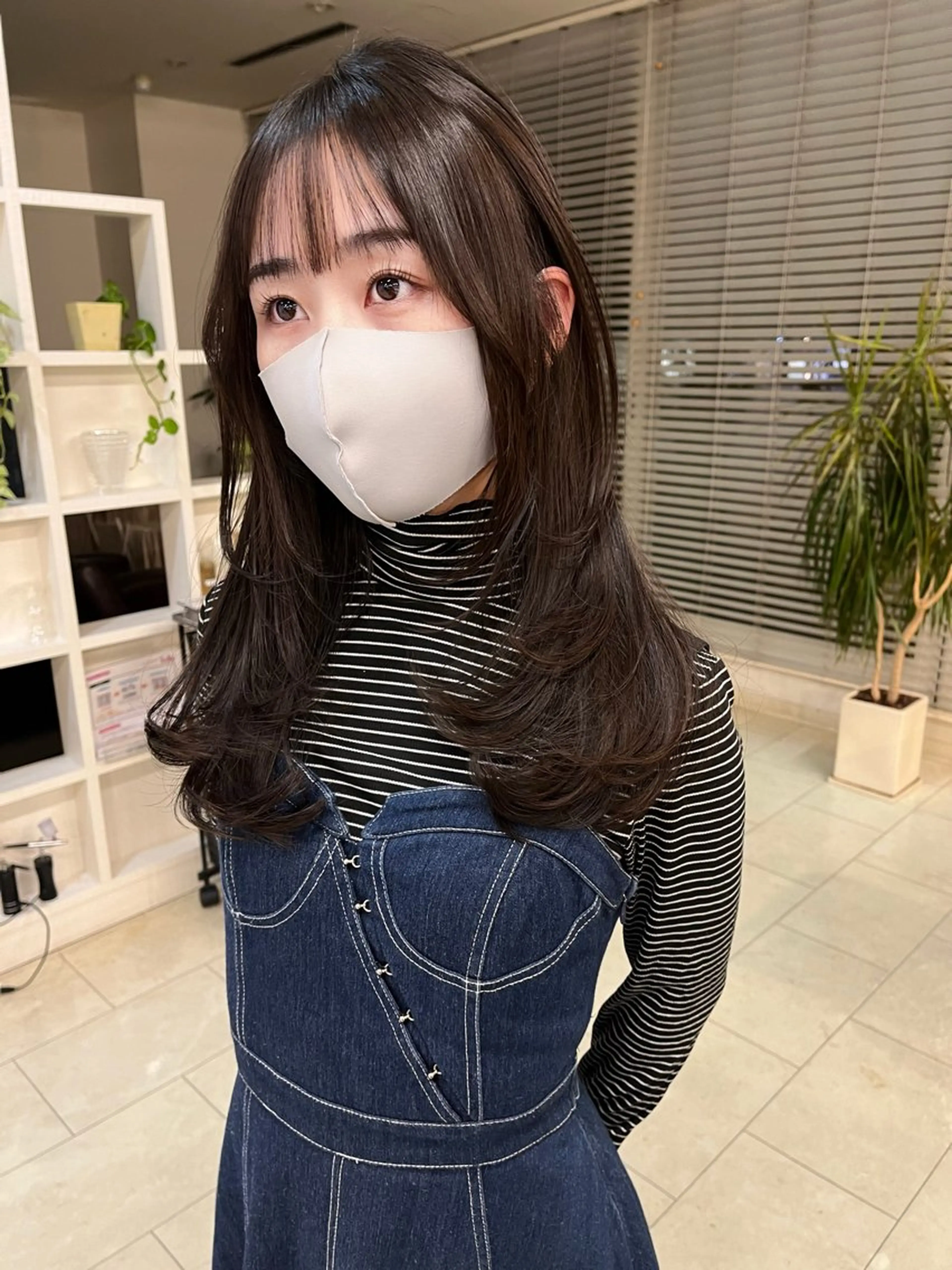 ロング カット ヘアカラー kchiara所属・yura /レイヤーカットのヘアスタイル