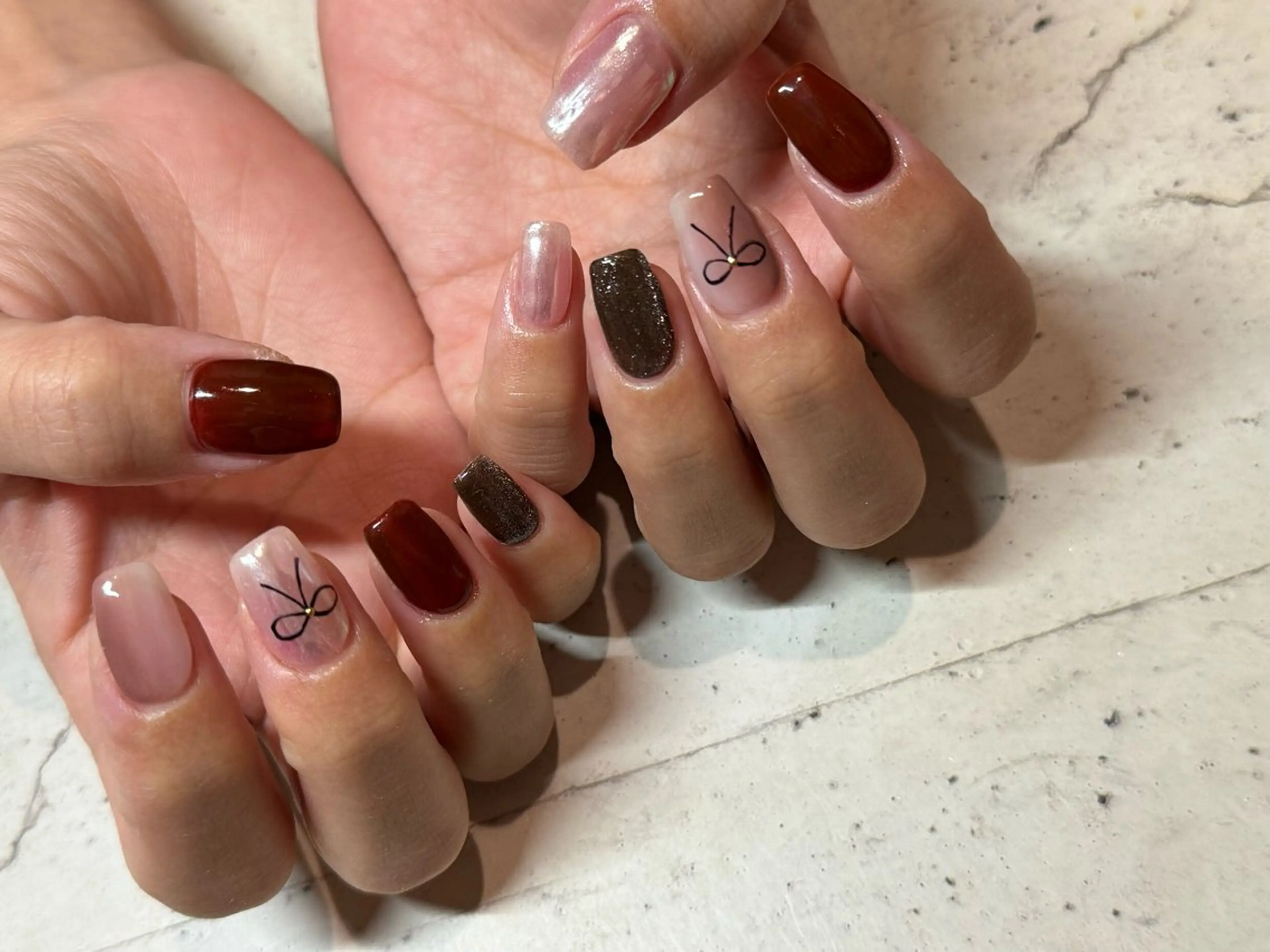 ネイル ハンドネイル nailsalon Lumiereのネイルデザイン