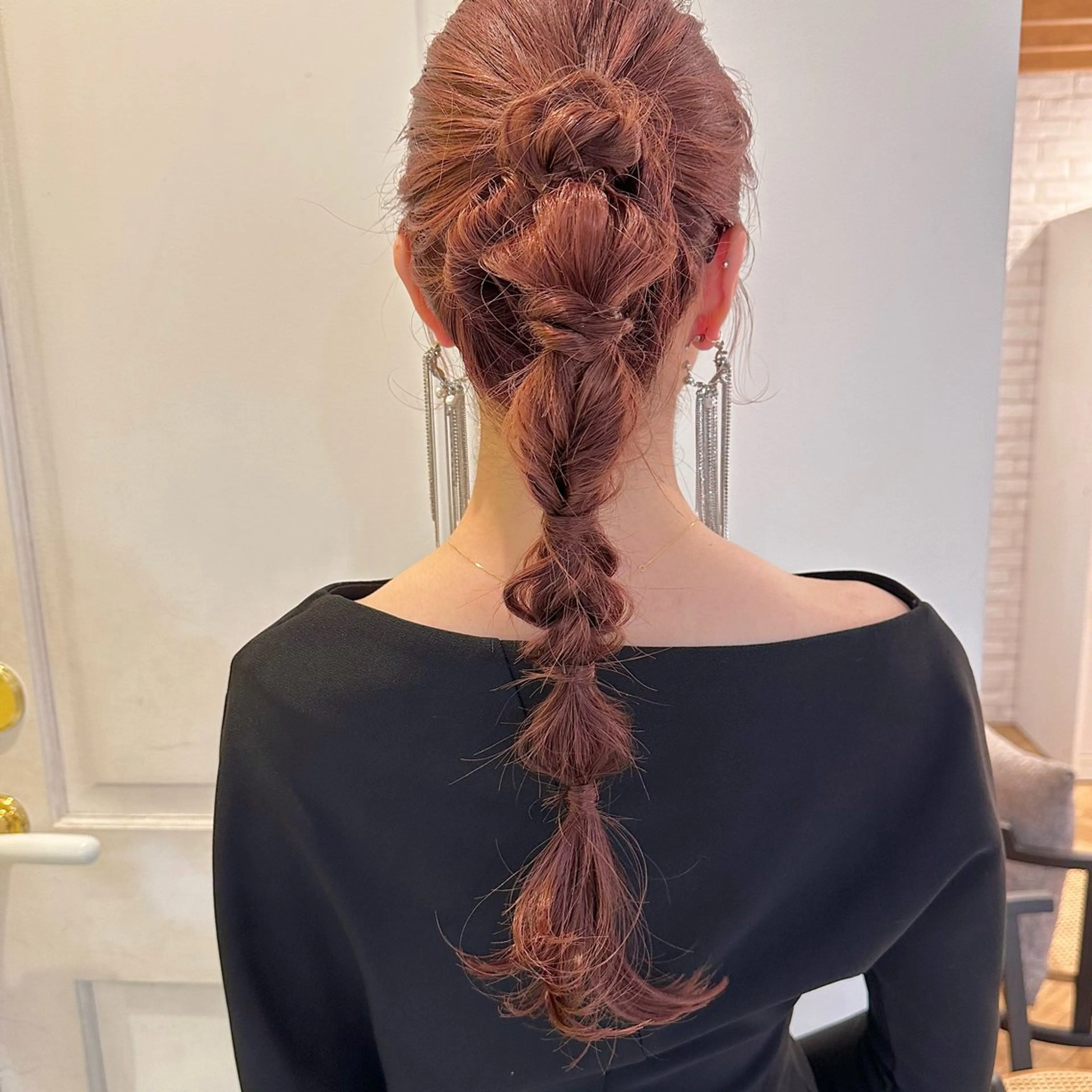 ロング ヘアアレンジ ヘアセット GARDEN aoyama所属・ブリーチなしで透明感 艶カラー【Ryo】のヘアスタイル