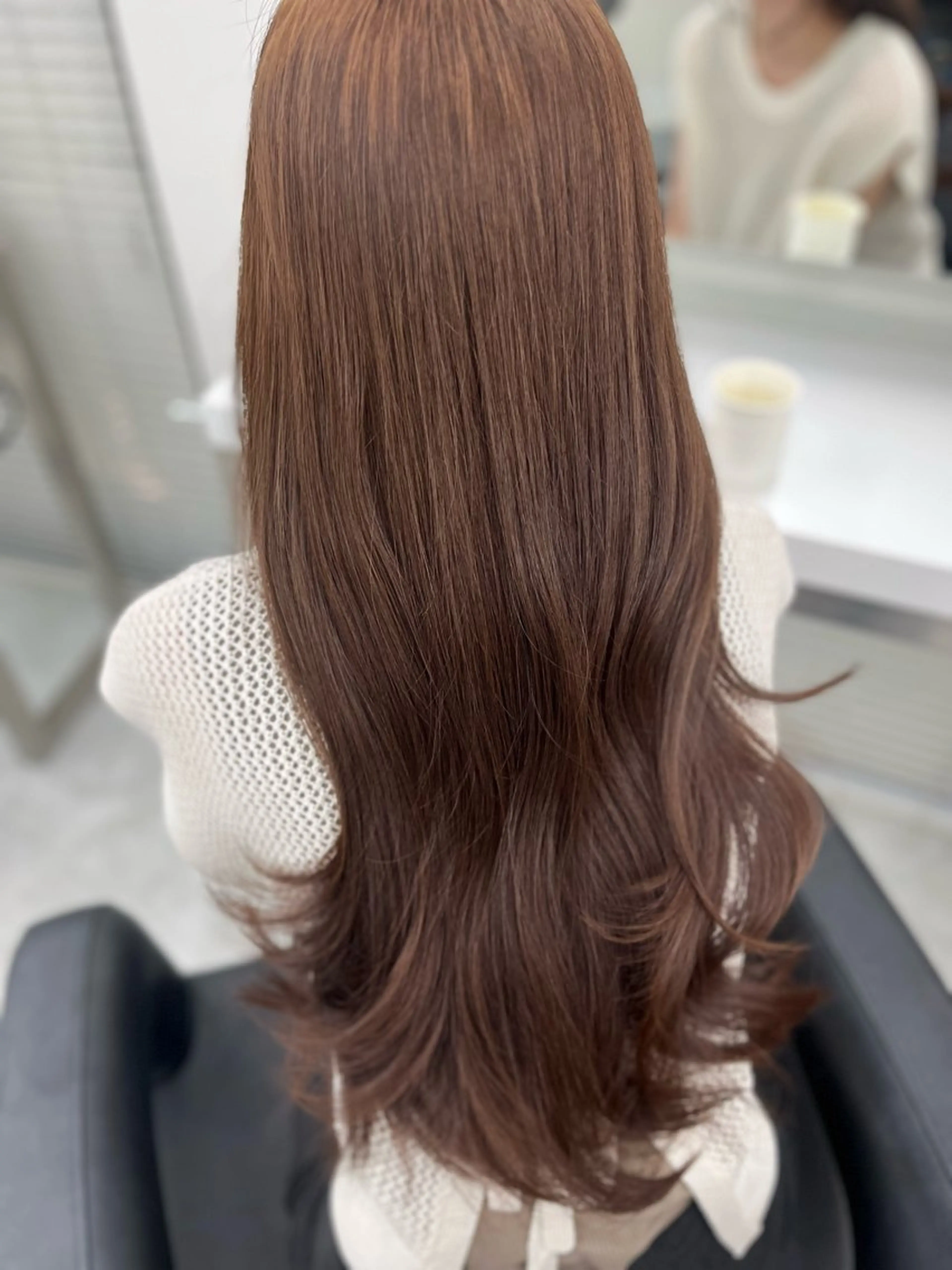 ロング ♡ナチュラルガーリー ♡ベージュ♡RINAのヘアスタイル