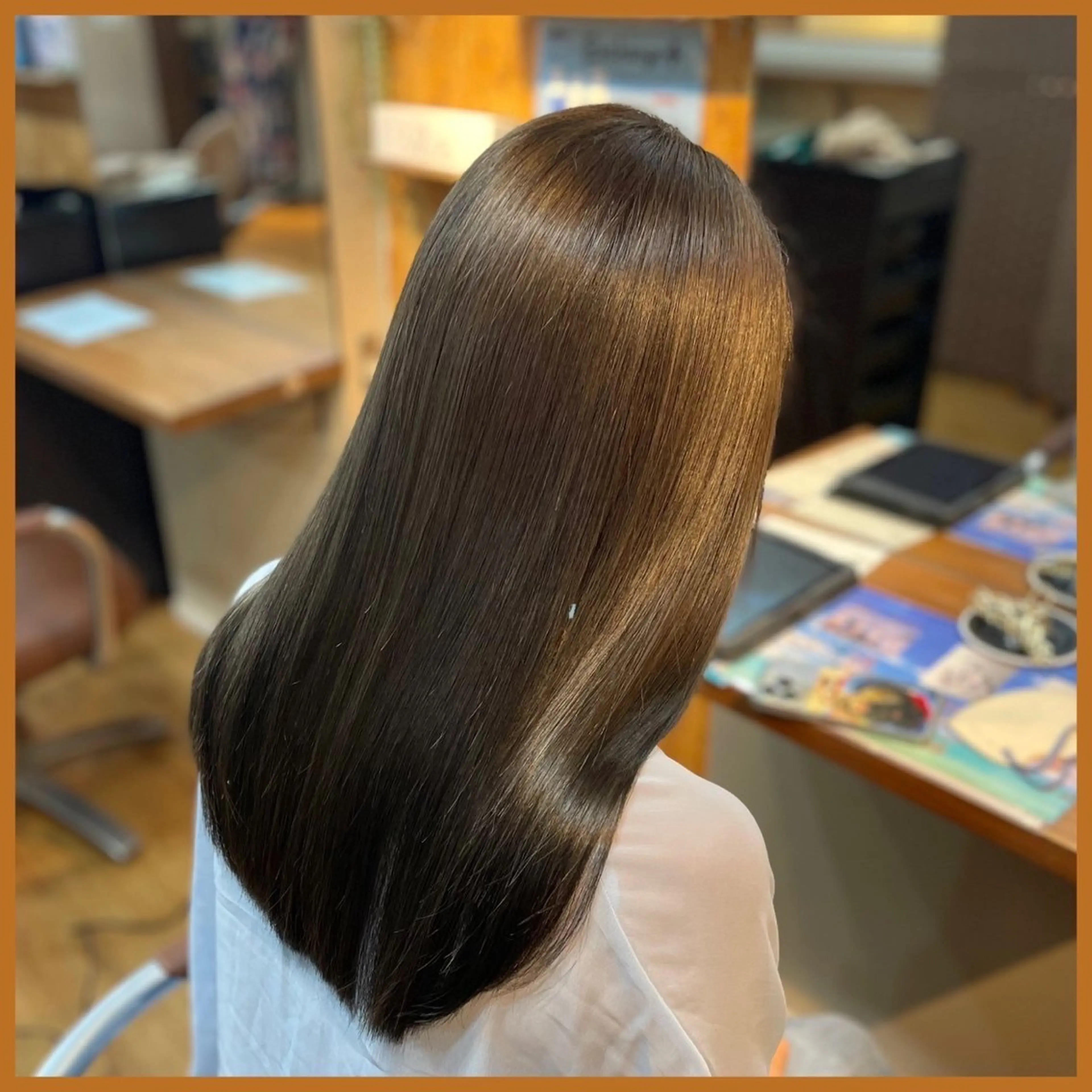 ⭐️Cコース⭐️メンテナンスカラー+炭酸泉シャンプーの写真