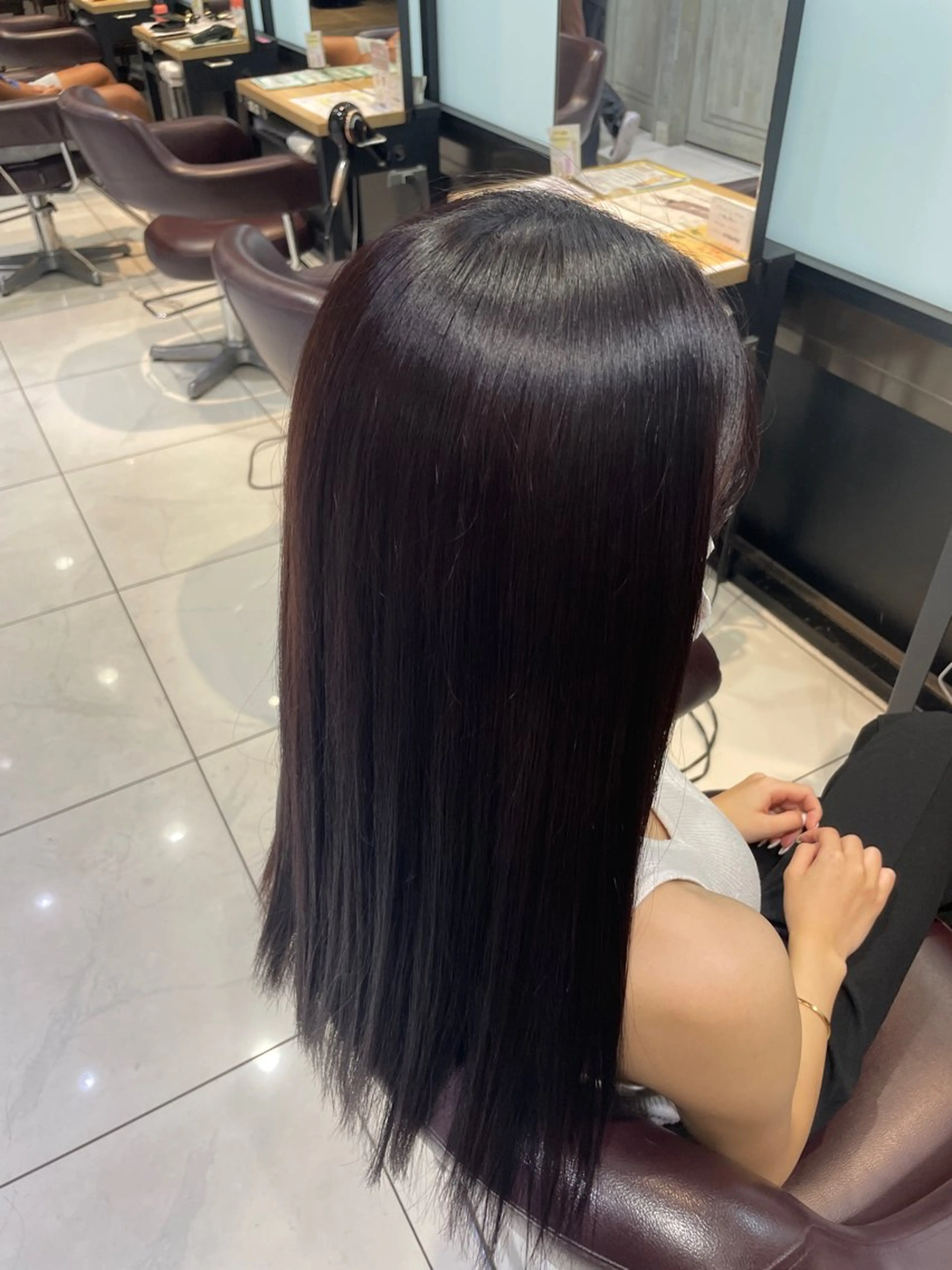 ロング ヘアカラー 🖤sumire🖤 eye/men'sのマツエク・マツパデザイン