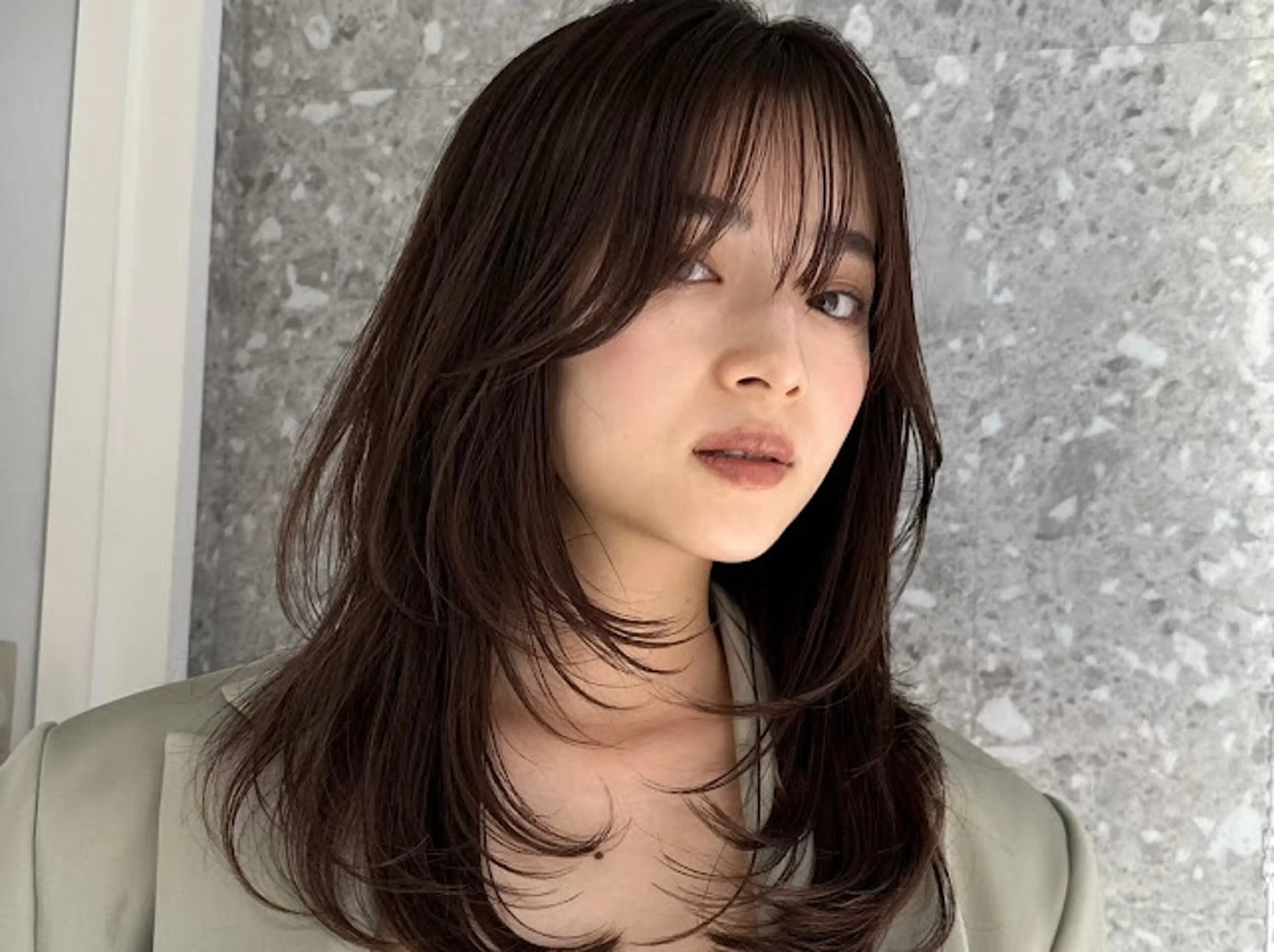 セミロング 無料カットモデル募集 💎坪谷のヘアスタイル