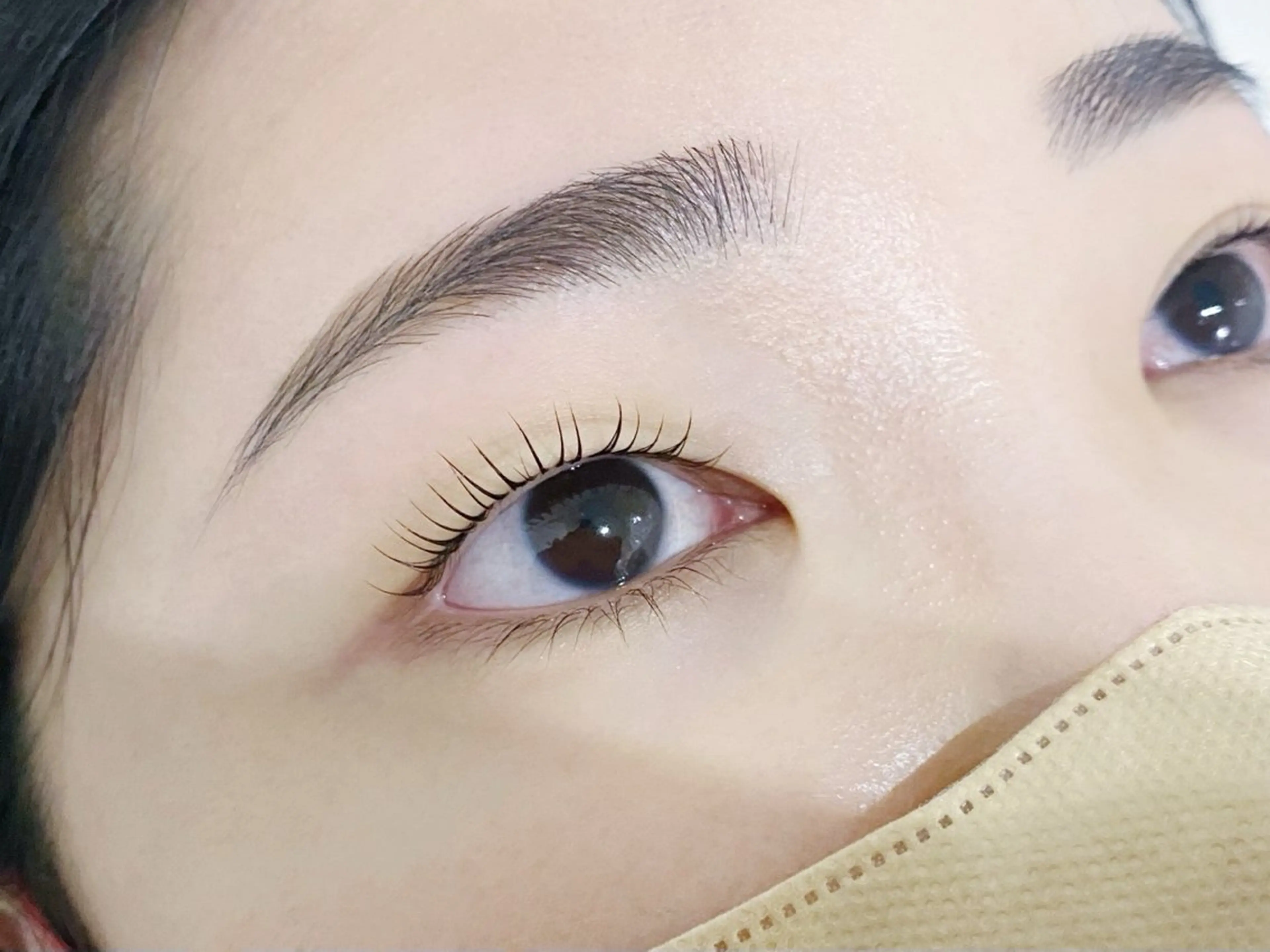 マツエク・マツパ まつげパーマ 一重×まつ毛パーマ ワックス脱毛 眉カット その他(アイブロウ) Nail&Eyelash Rea所属・Rea🌈Coco 韓国風まつげパーマの眉毛・アイブロウイメージ