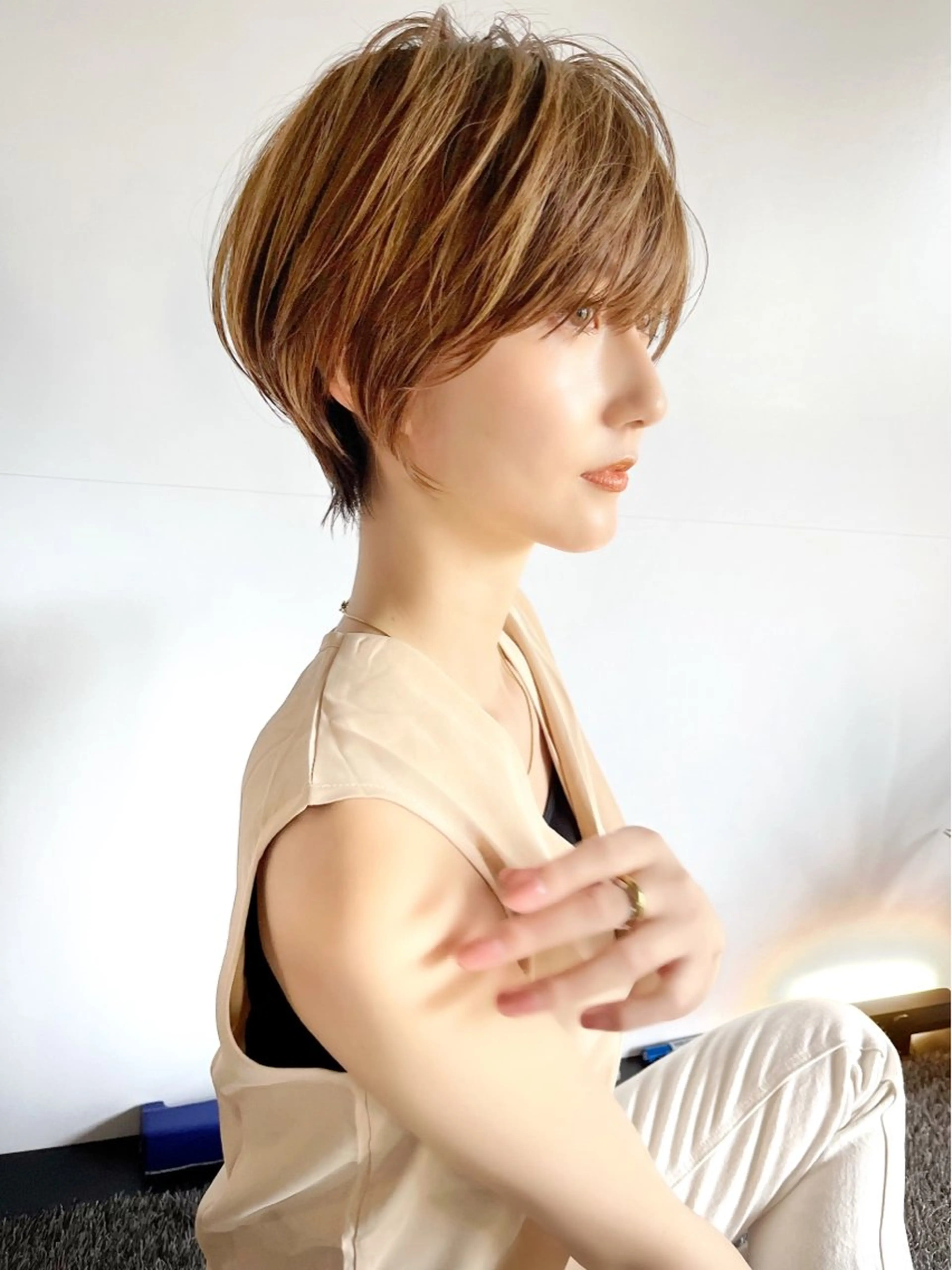 ショート 山見 陽のヘアスタイル