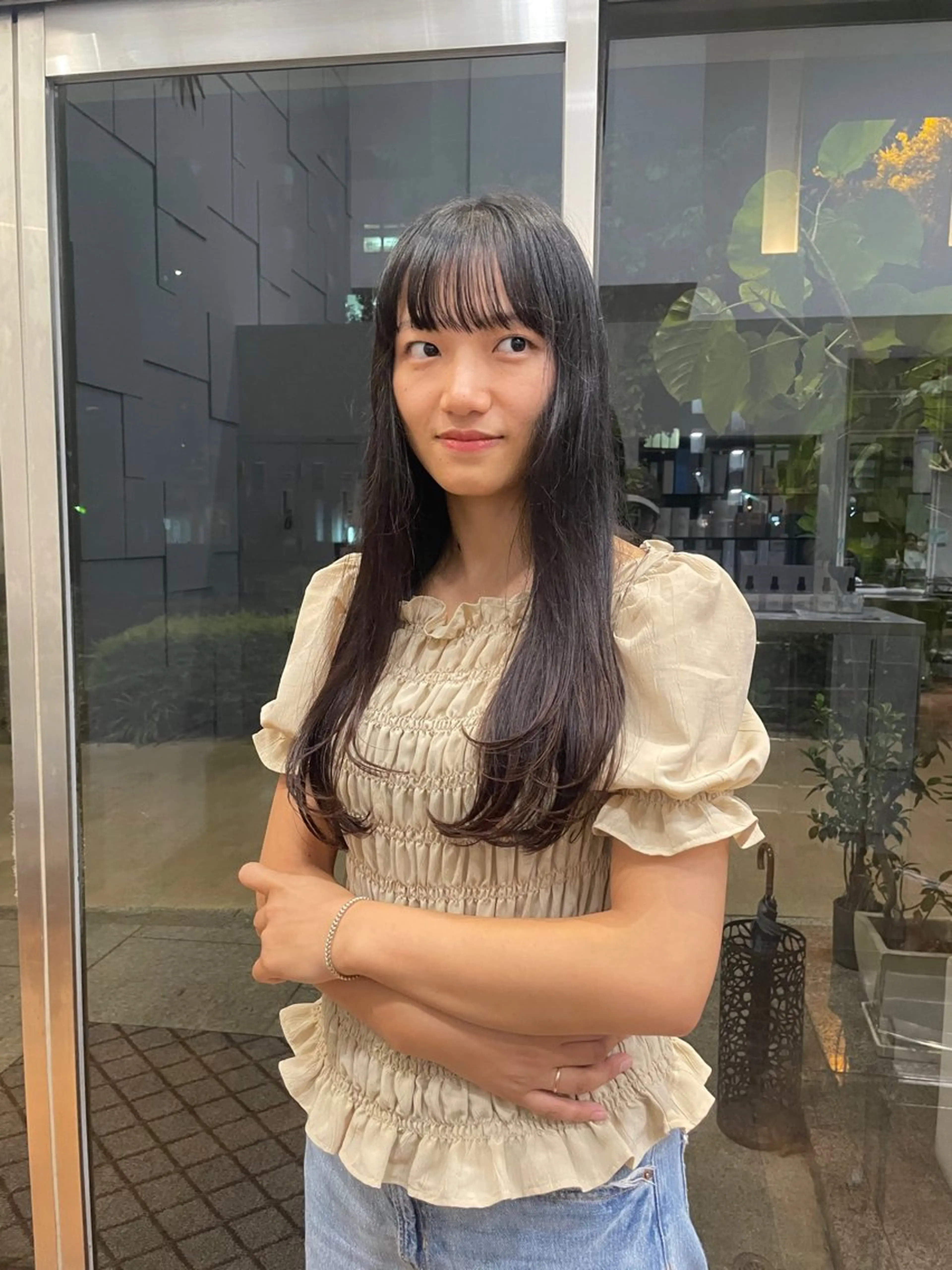 ロング miu /透明感カラーのヘアスタイル