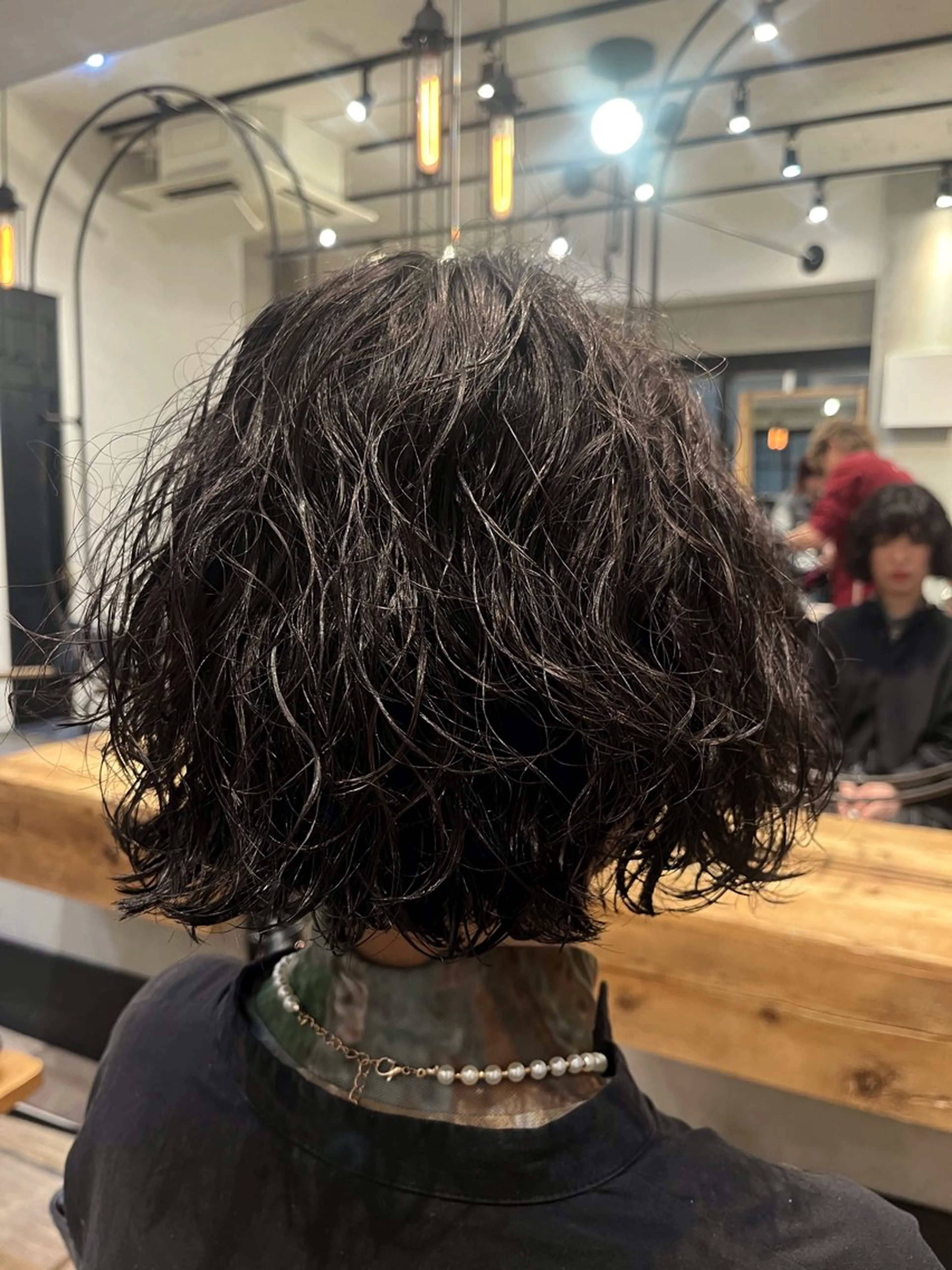 ミディアム パーマ カット パーマ 新宿/カット/ 縮毛矯正/かずまのヘアスタイル