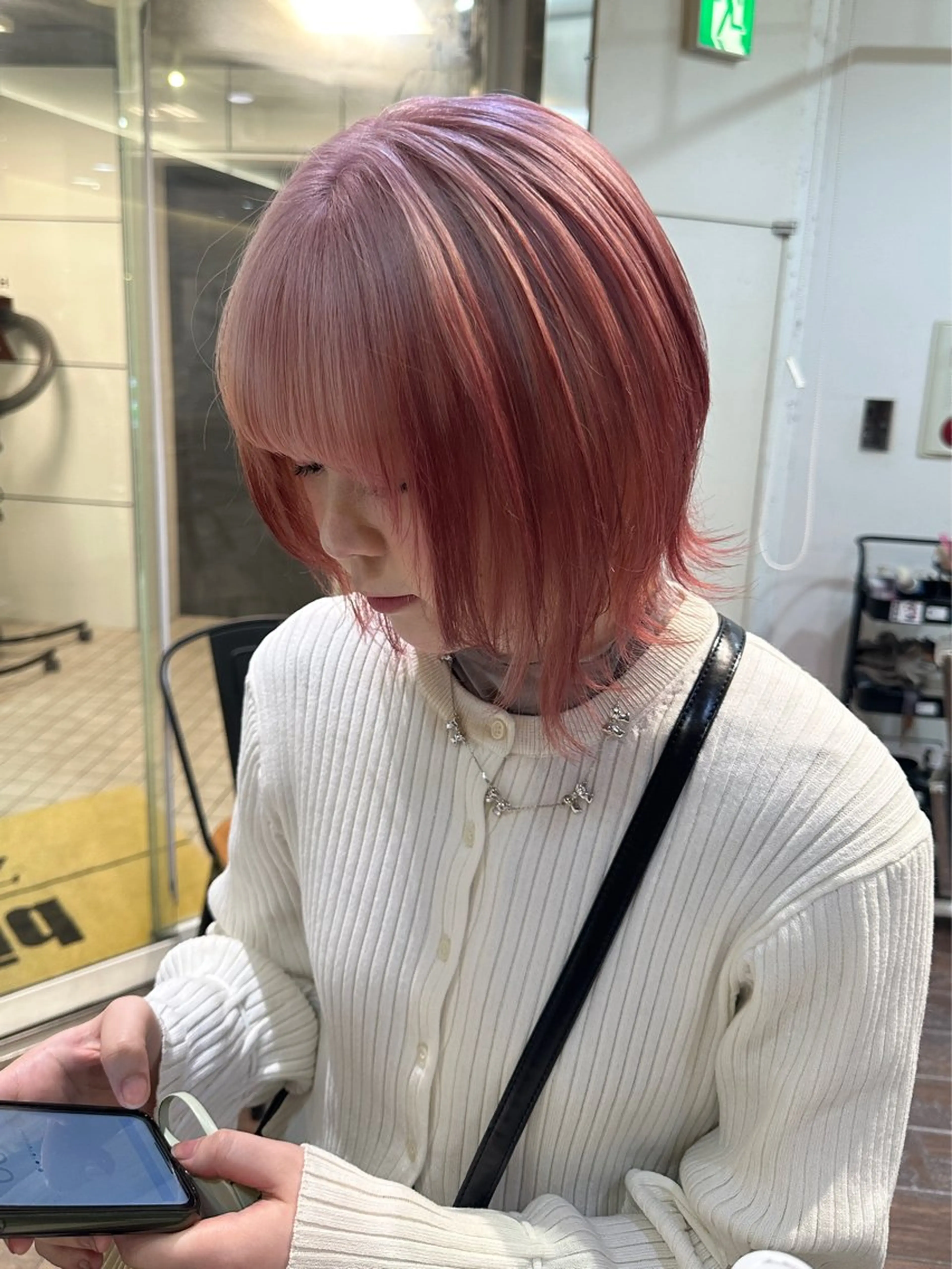 ミディアム カラー ヘアカラー サナ/ 立川美容師🪽のヘアスタイル