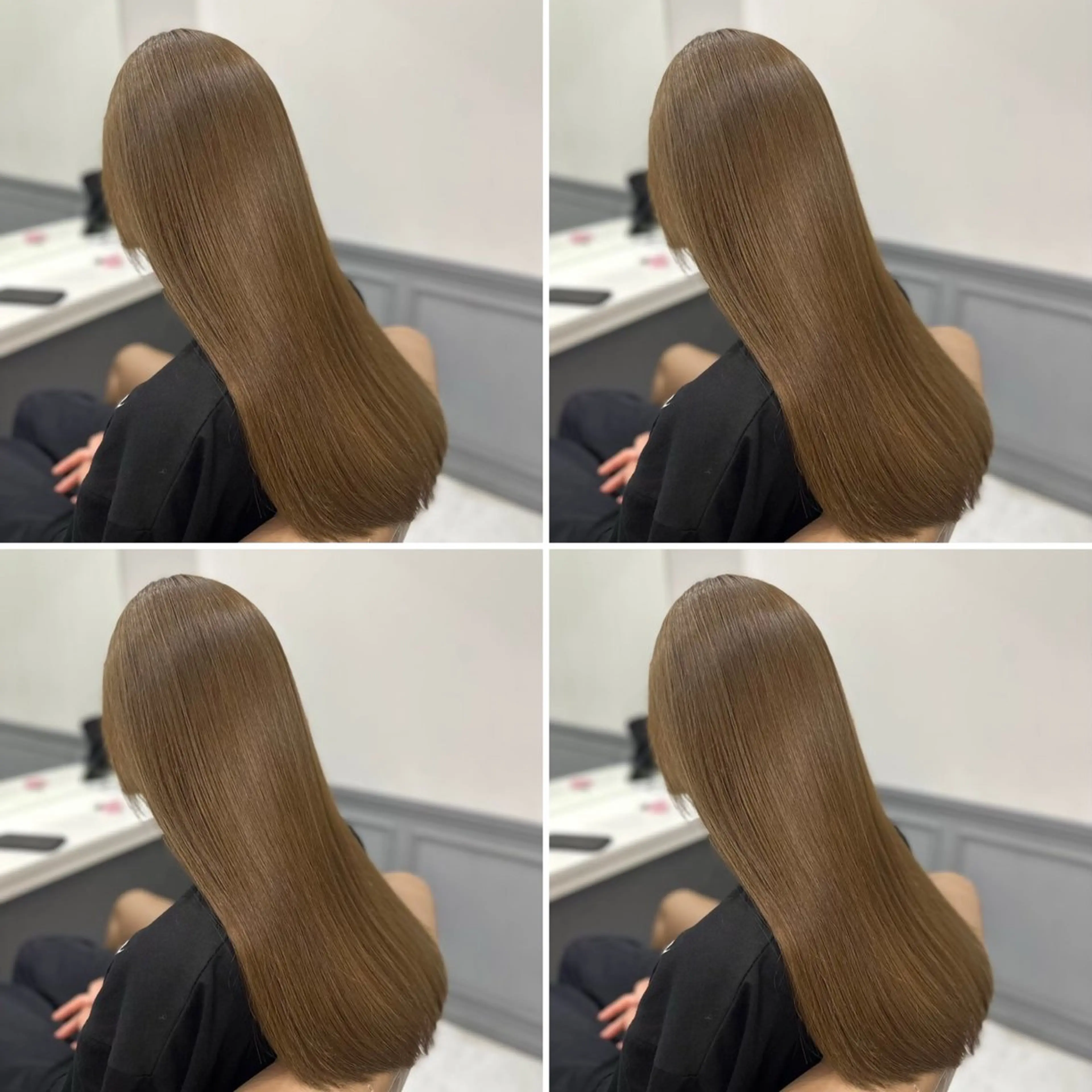 ロング カラー カット ヘアカラー トリートメント ヘアセット 髪質改善・韓国ヘア特 化💎店長望月のヘアスタイル