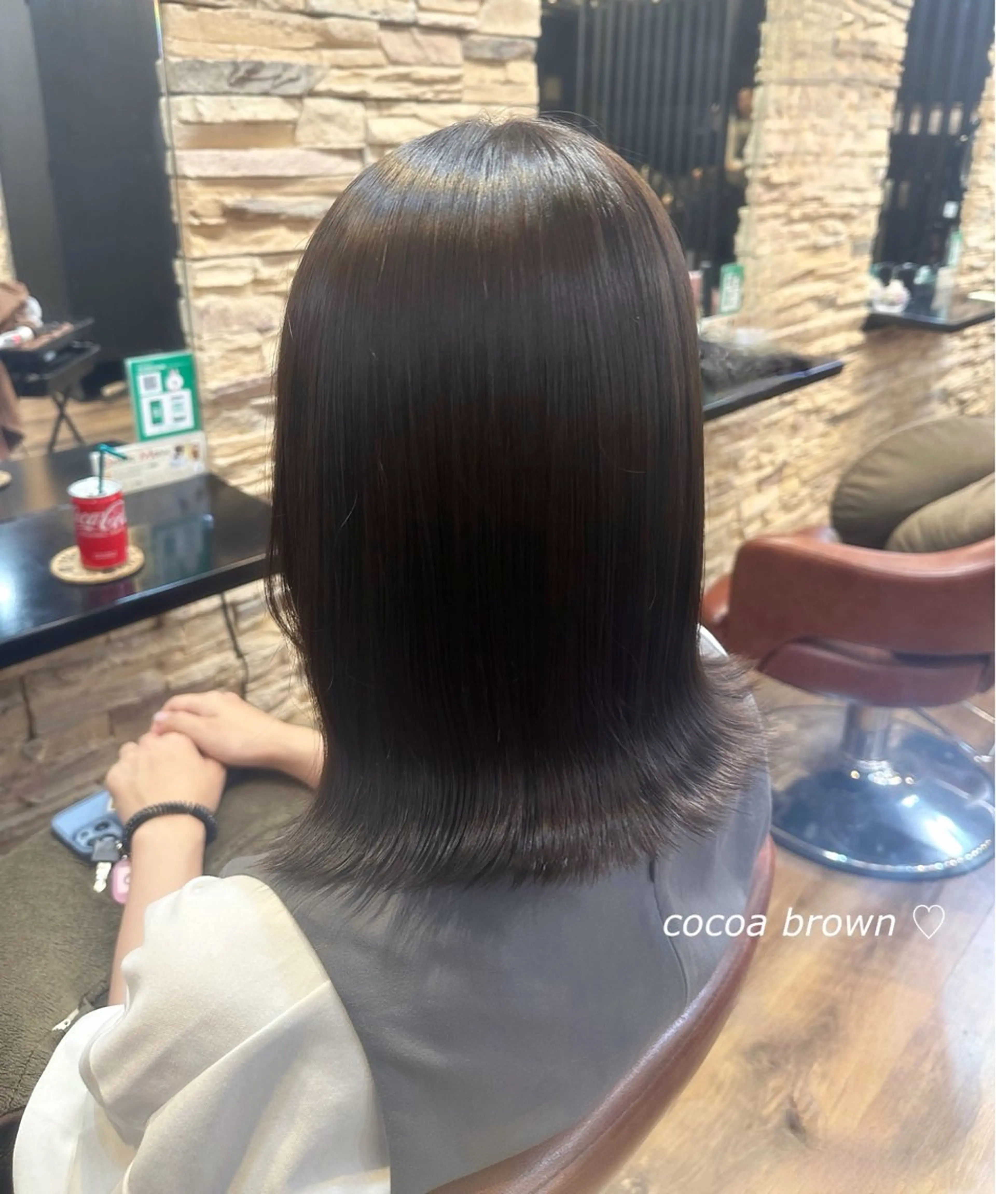 セミロング SENA♡ 12月1日のみ募集のヘアスタイル