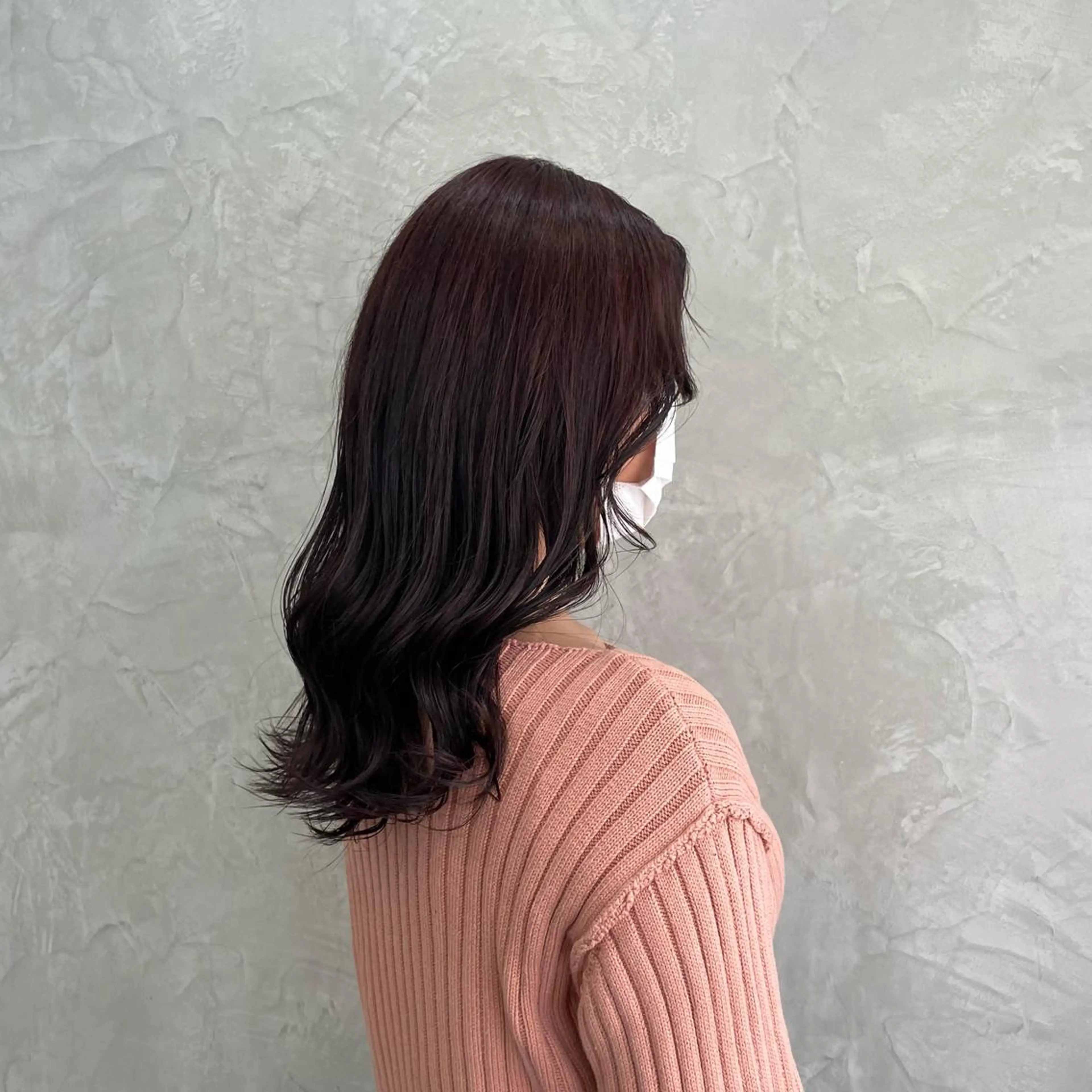 カラー fudge所属・MaisonHALU 松浦光咲のヘアスタイル